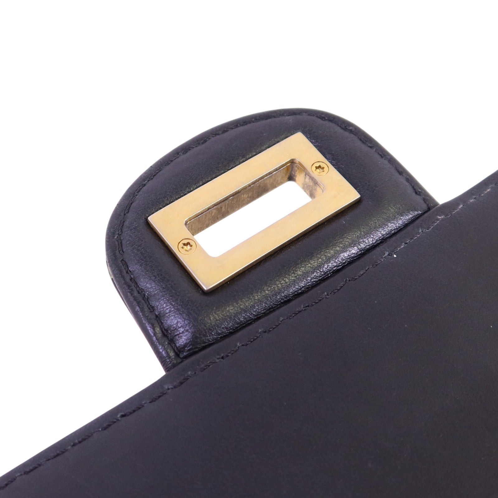 CHANEL 牛皮皮革2.55 Graffiti Reissue金扣鏈帶肩背袋