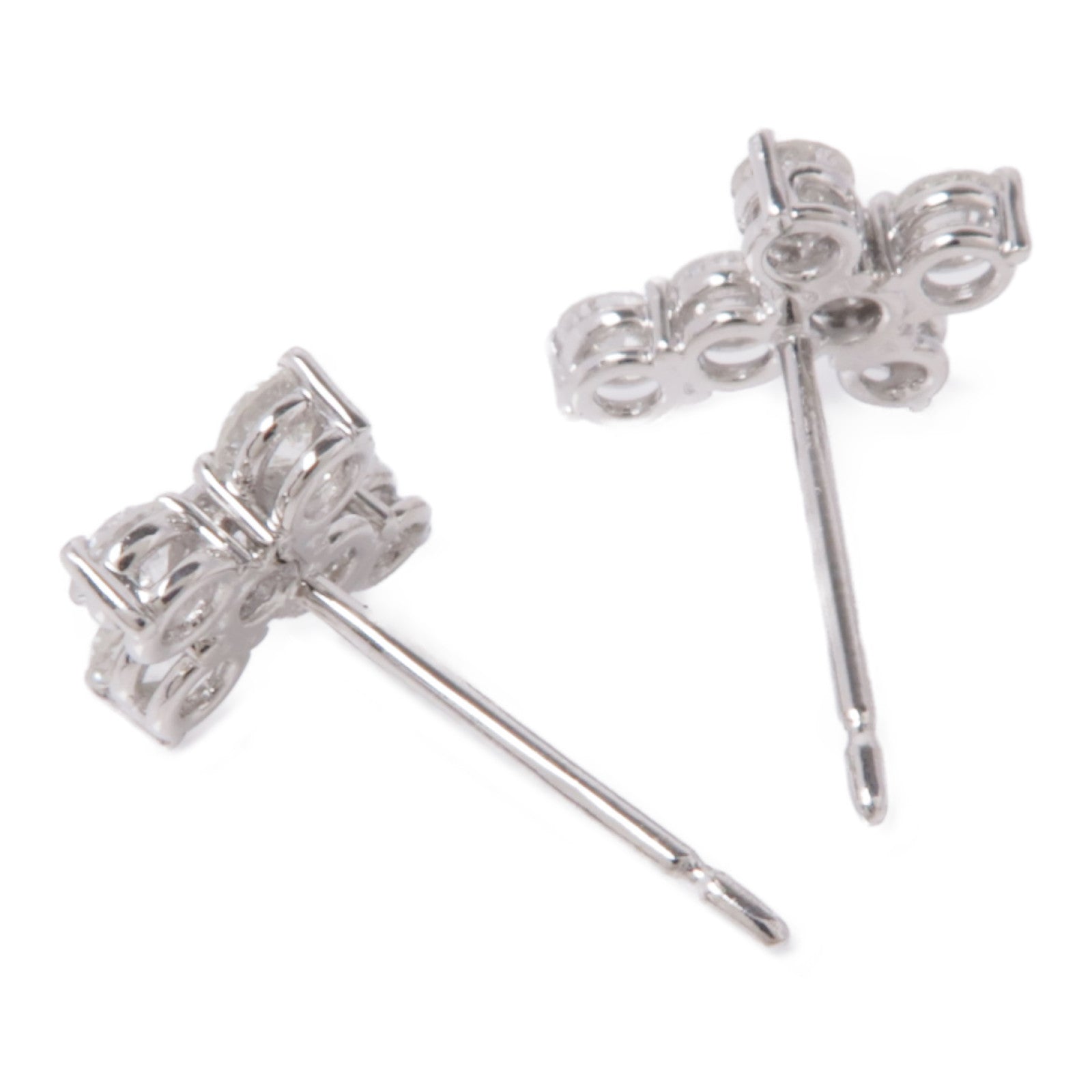 JEWELRY 18K白金Diamond Earrings鑽石耳環