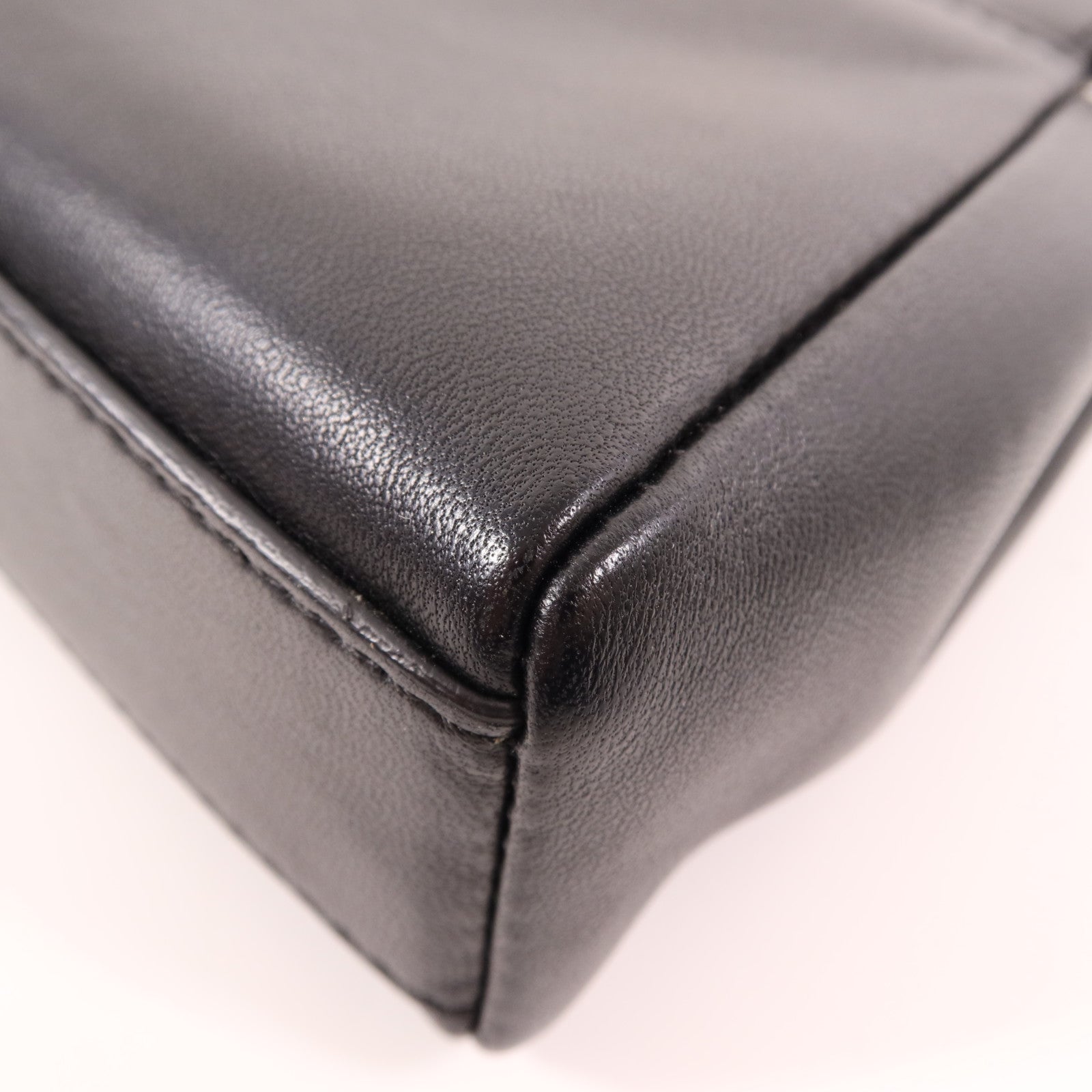 FENDI 牛皮皮革Mini Peekaboo金扣手挽肩背兩用袋