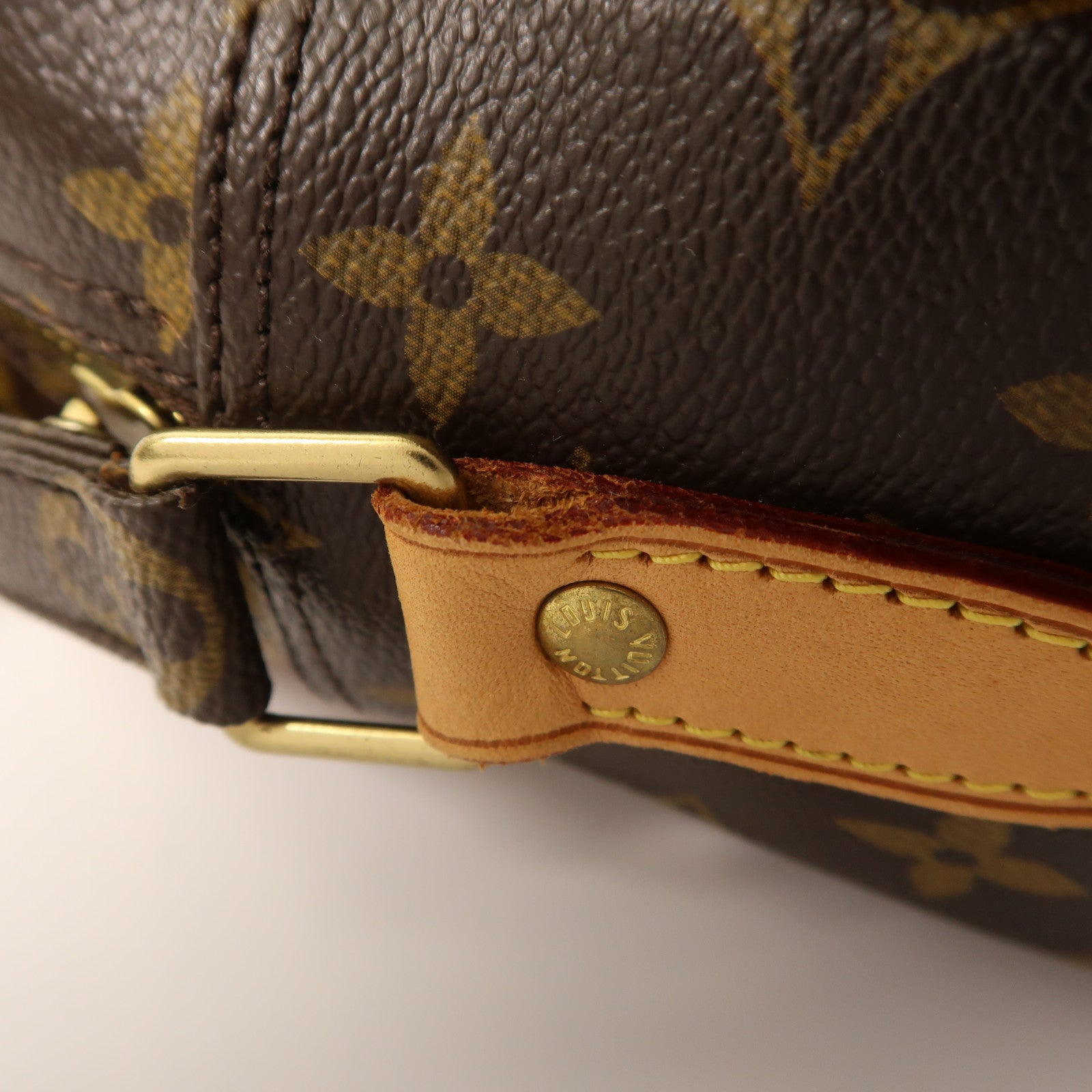 LOUIS VUITTON Monogram Nile金扣肩背袋