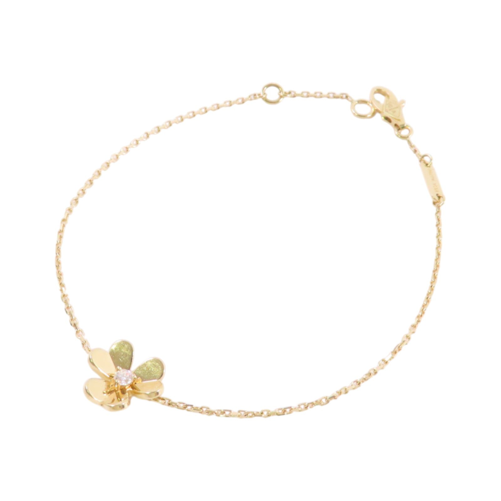 Van Cleef & Arpels 18K黃金/鑽石Frivole Diamond Bracelet手鏈