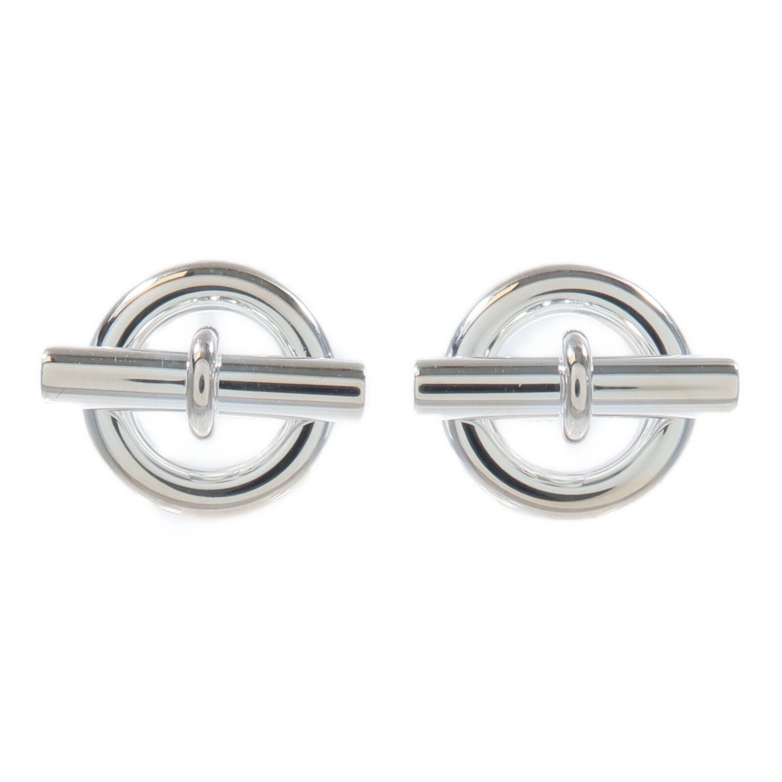 HERMES 925純銀Mini Chaine D'Ancre Earrings MM耳環