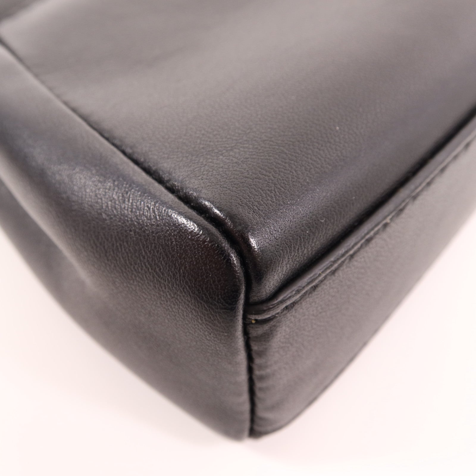 FENDI 牛皮皮革Mini Peekaboo金扣手挽肩背兩用袋