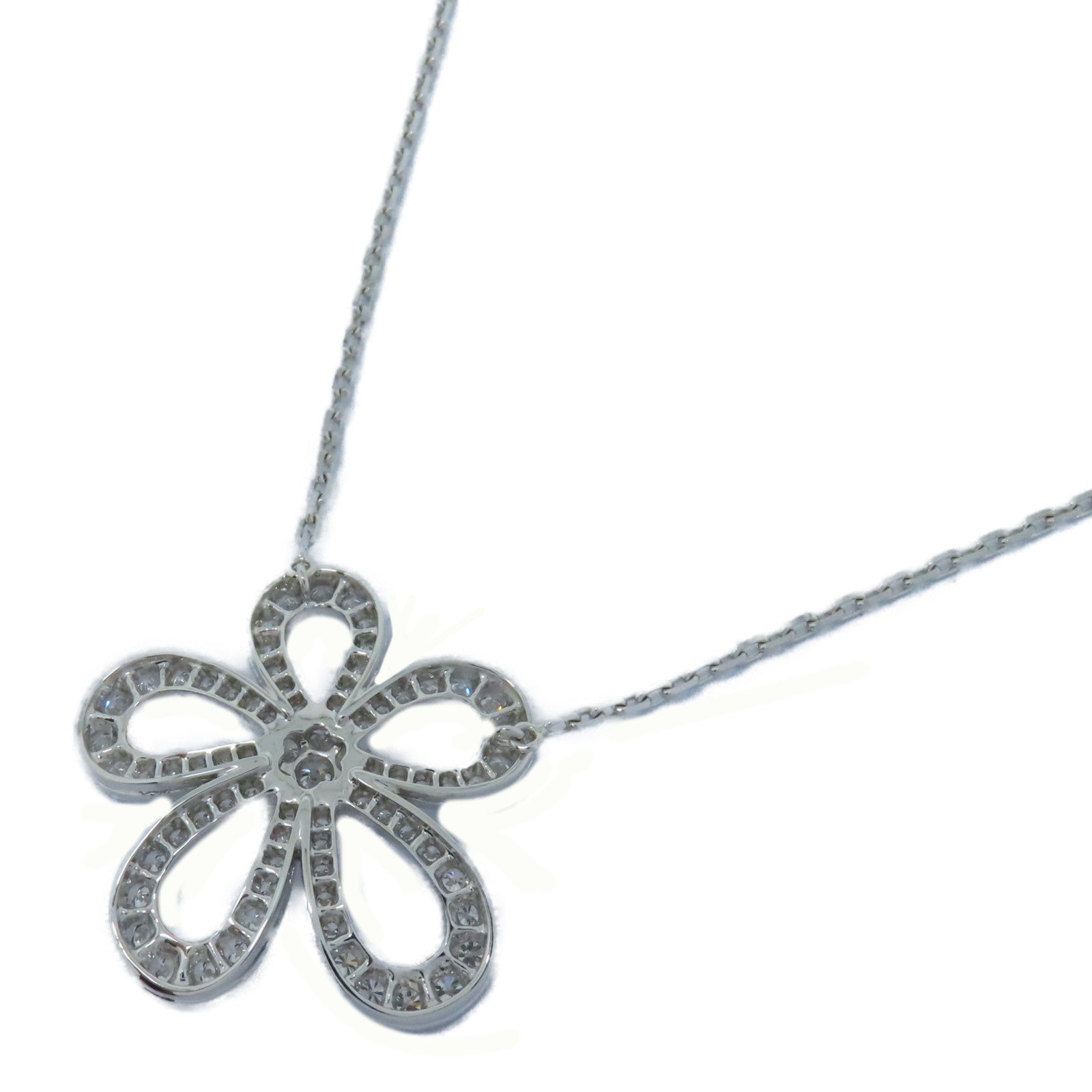 Van Cleef & Arpels 【激減優惠】18K白金Flowerlace Necklace項鍊