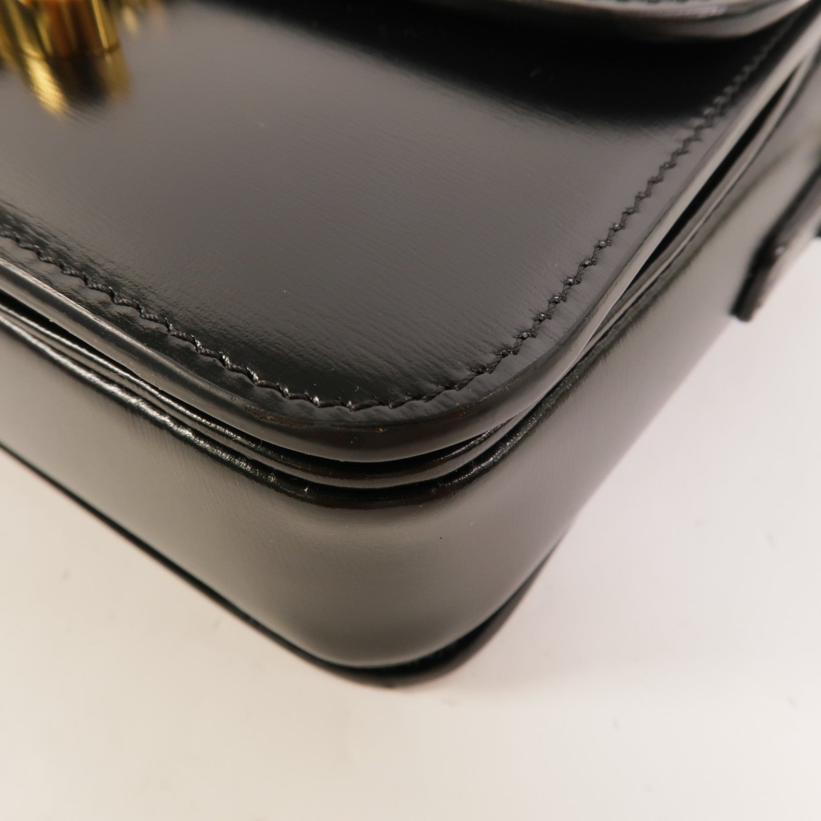 CELINE 牛皮皮革Teen Triomphe肩背袋