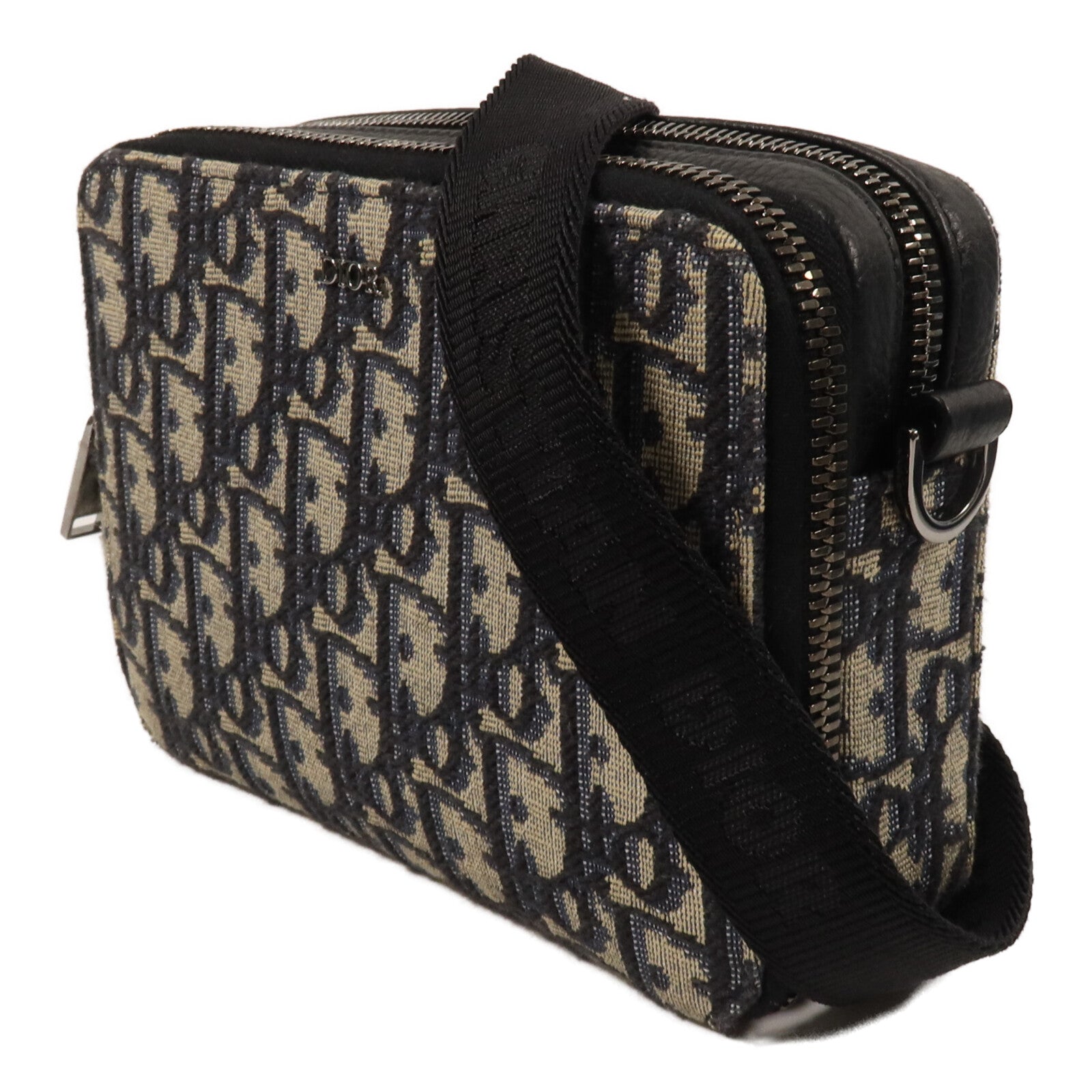 Dior 帆布Zipped Pouch With Strap肩背袋