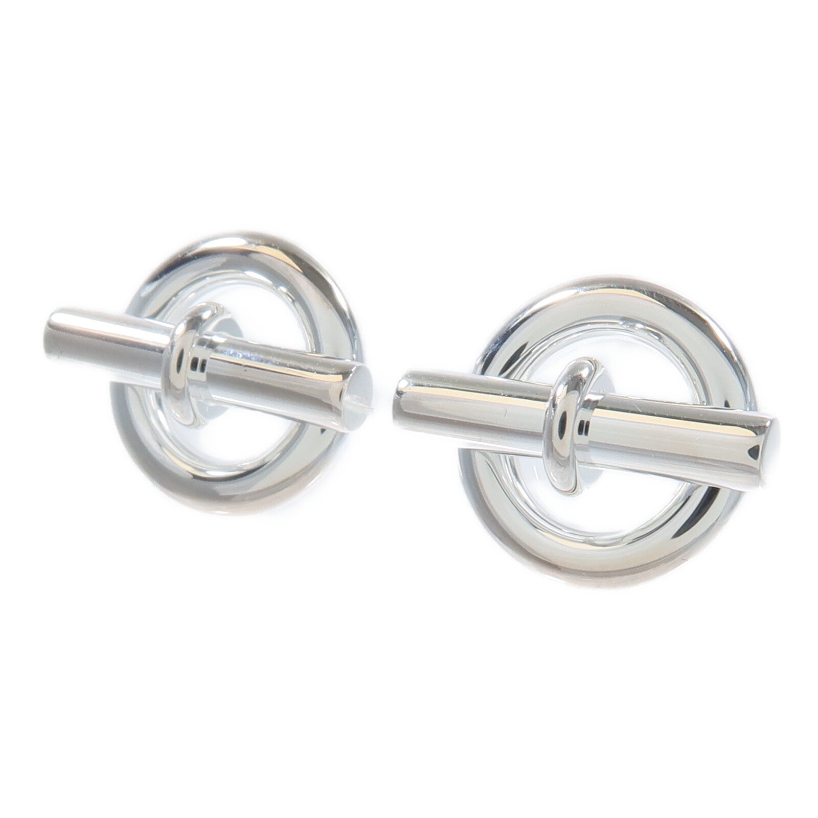 HERMES 925純銀Mini Chaine D'Ancre Earrings MM耳環