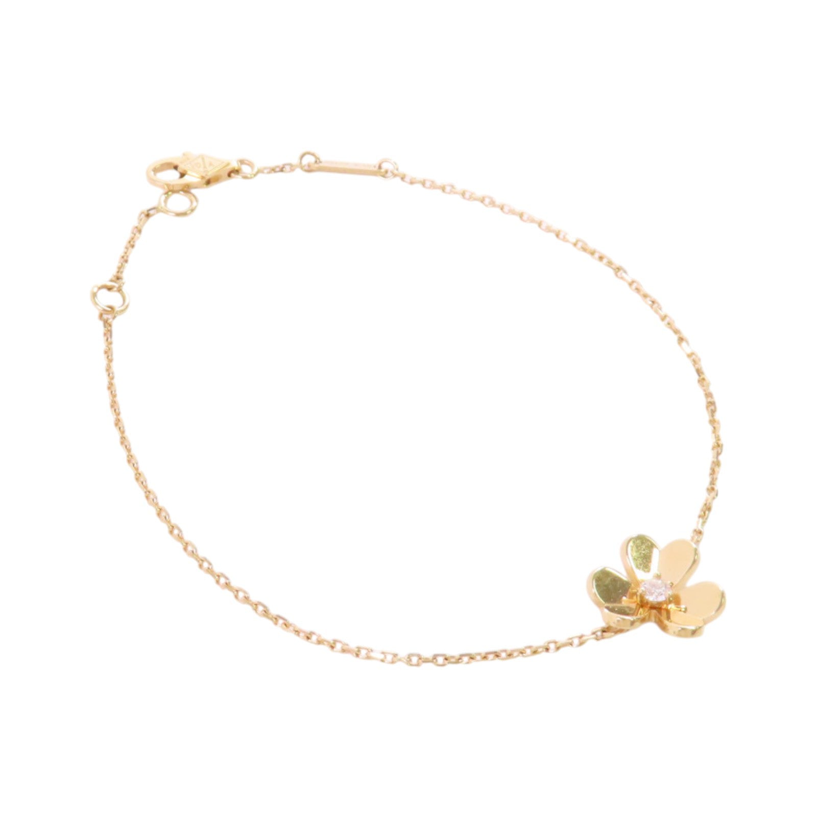 Van Cleef & Arpels 18K黃金/鑽石Frivole Diamond Bracelet手鏈