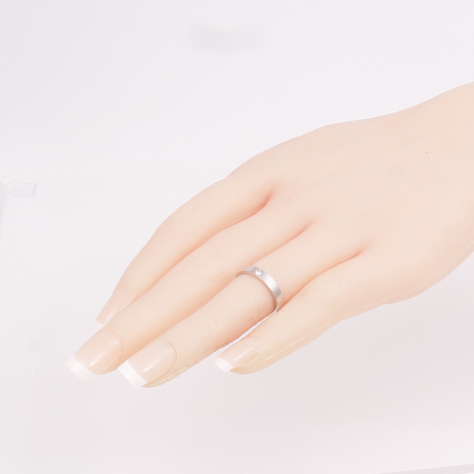 CARTIER 【激減優惠】PT950鉑金Love Wedding Ring鑽石戒指Cartier#47/US#4