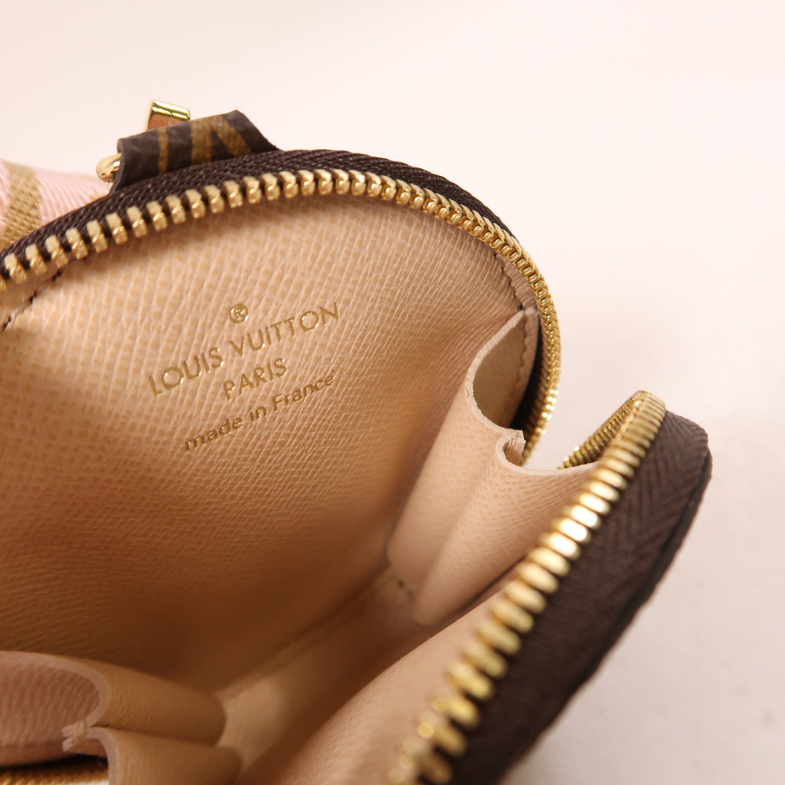 LOUIS VUITTON Monogram Multi Pochette Accessoires金扣手挽肩背兩用袋啡色