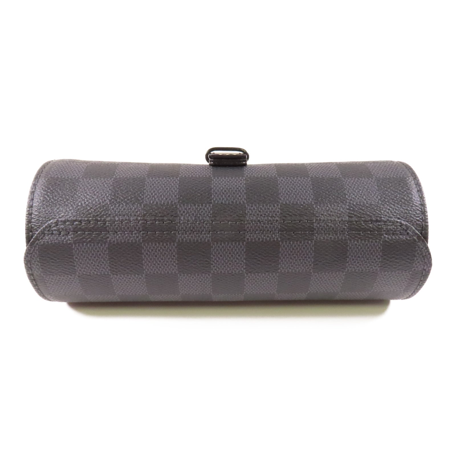 LOUIS VUITTON LV SHW Watch Case N41137 Damier Graphite Black