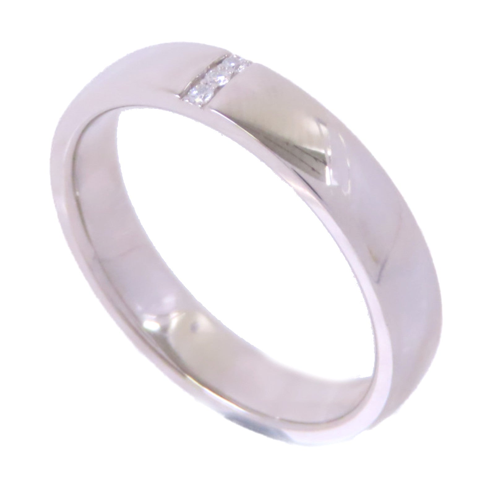HARRY WINSTON PT950鉑金/鑽石Diamond Ring戒指US#8.75
