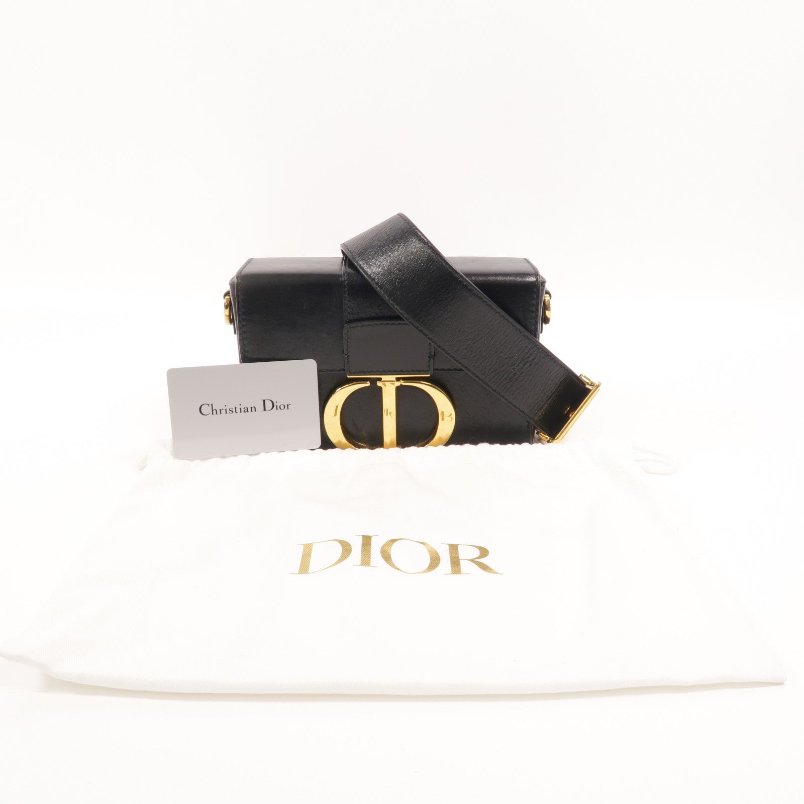 Dior 牛皮皮革30 Montaigne肩背袋