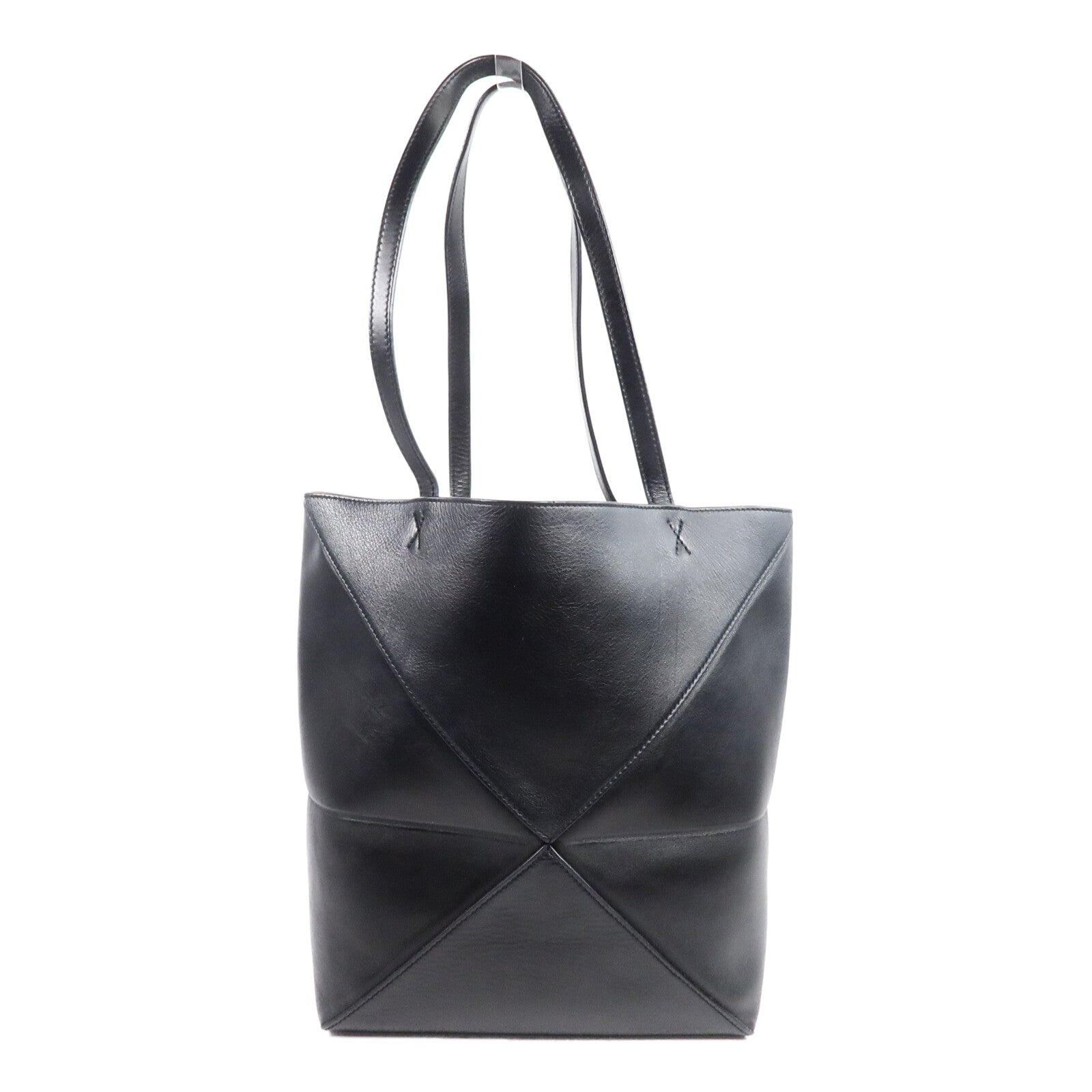 LOEWE 牛皮皮革Puzzle Fold Tote Medium手挽袋