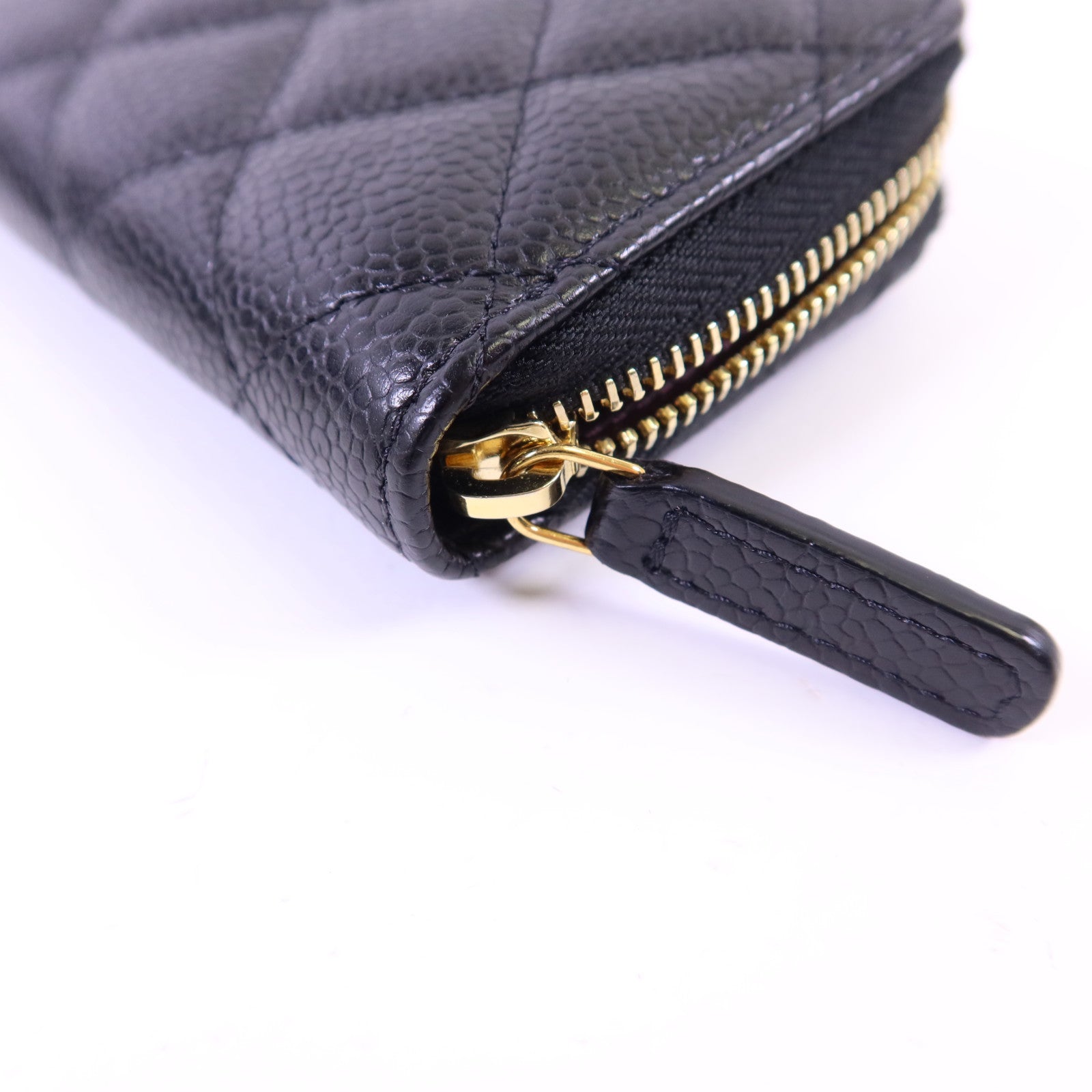 CHANEL 牛皮皮革Card Case金扣卡片套