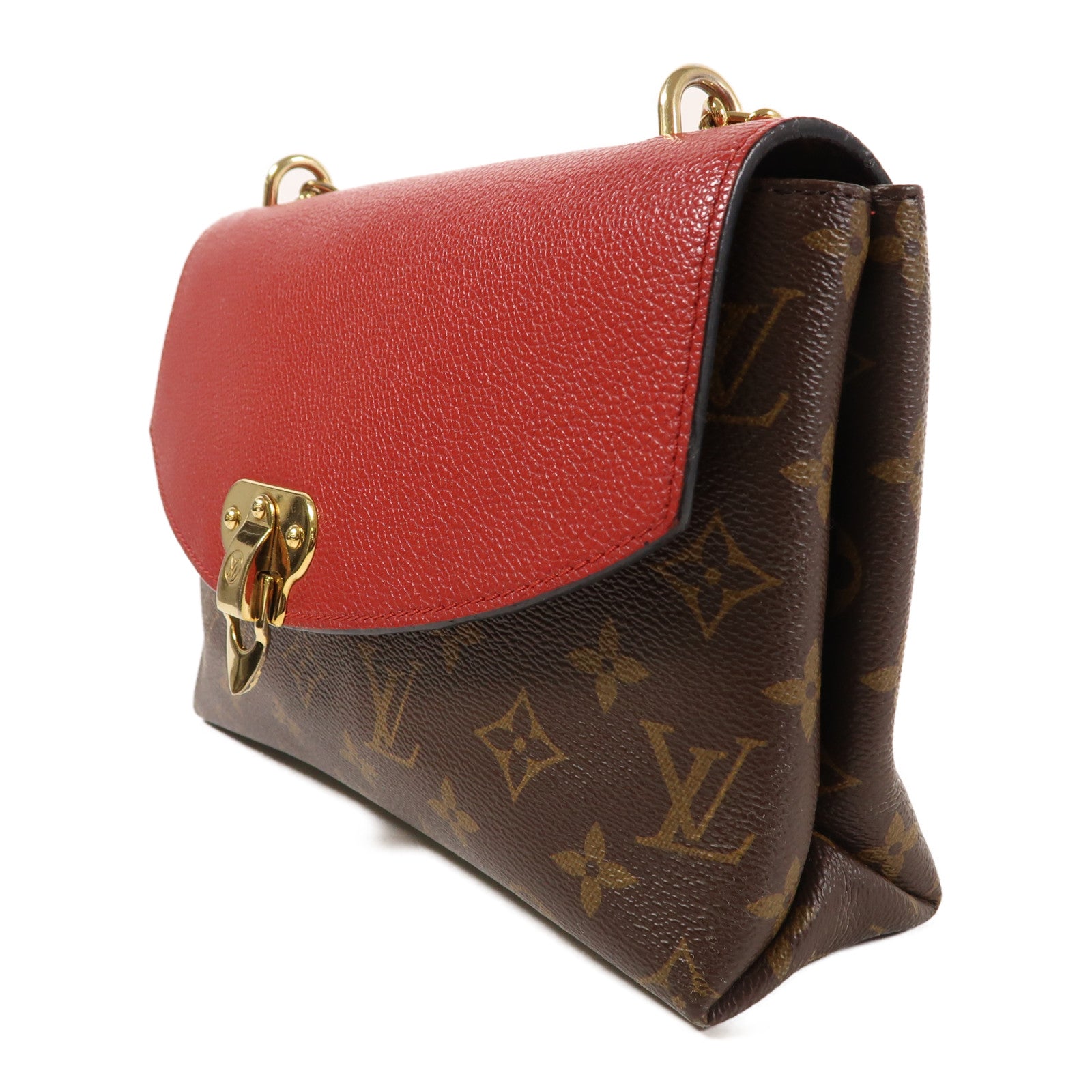 LOUIS VUITTON 【激減優惠】Monogram Saint Placide金扣肩背袋