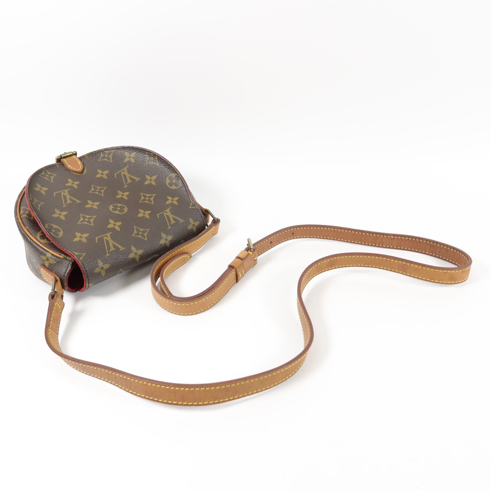 LOUIS VUITTON Monogram Tambourine金扣肩背袋