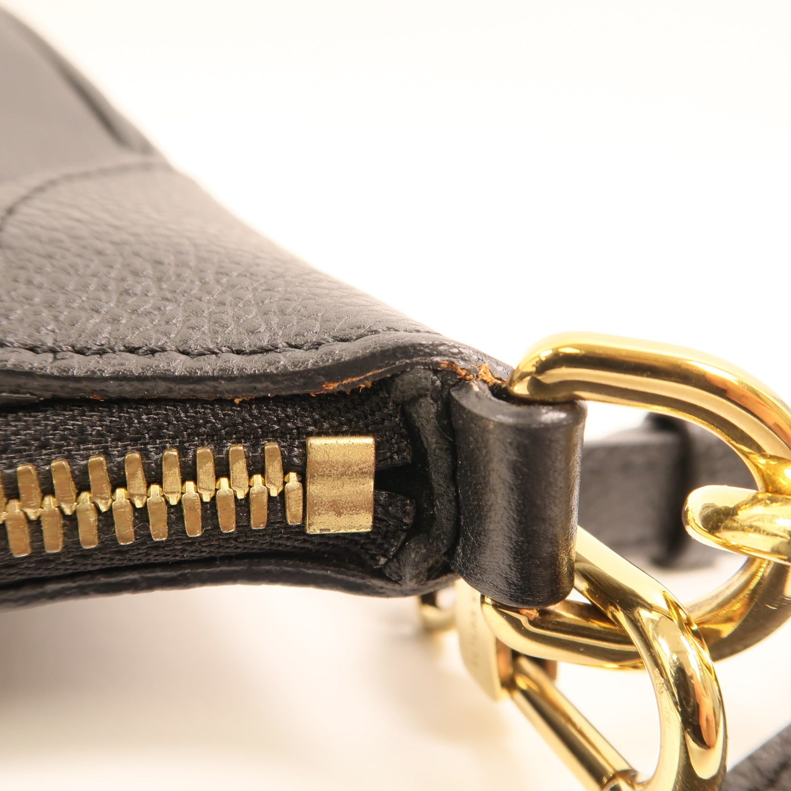 LOUIS VUITTON Monogram Empreinte Bagatelle金扣手挽肩背兩用袋