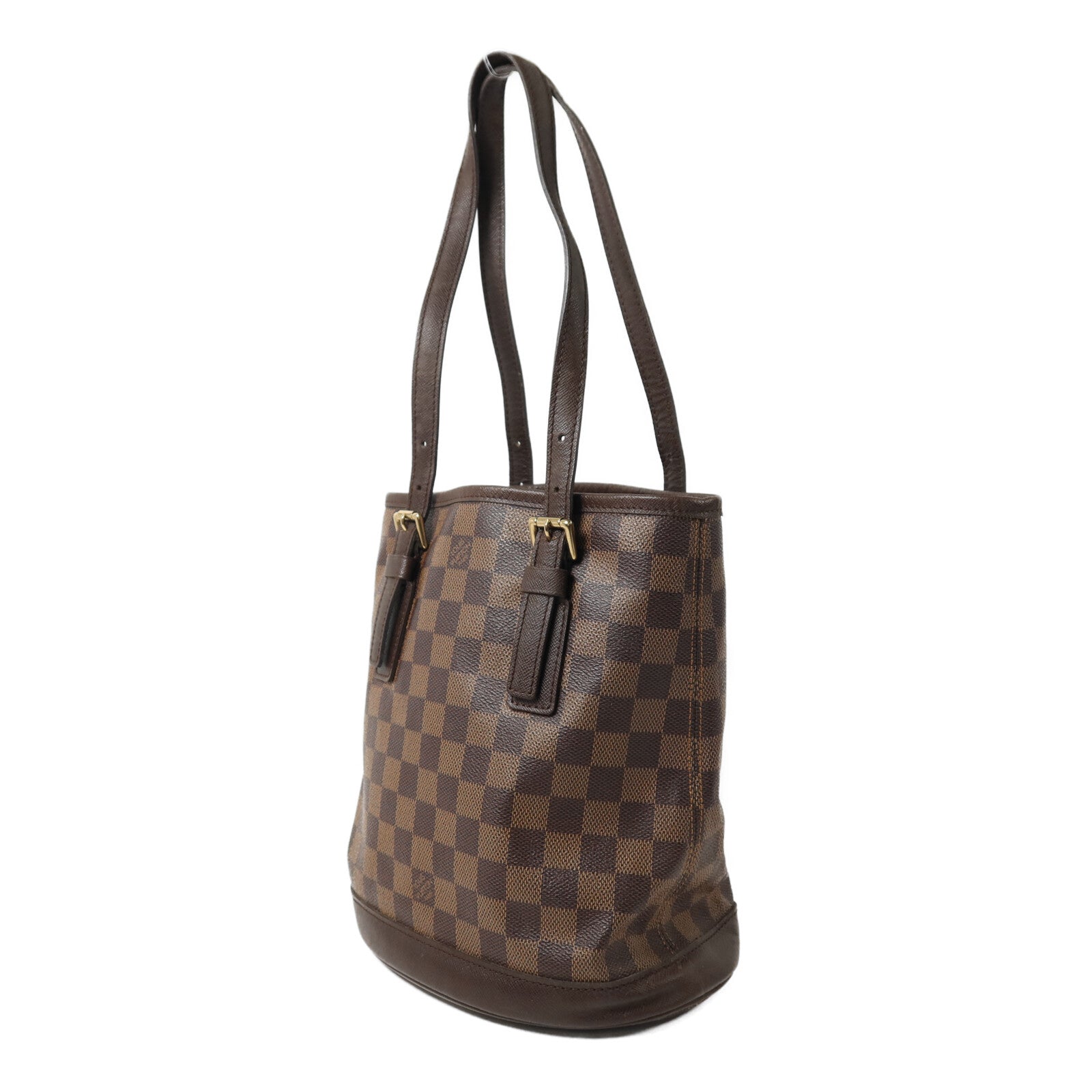 LOUIS VUITTON Damier Marais金扣肩背袋