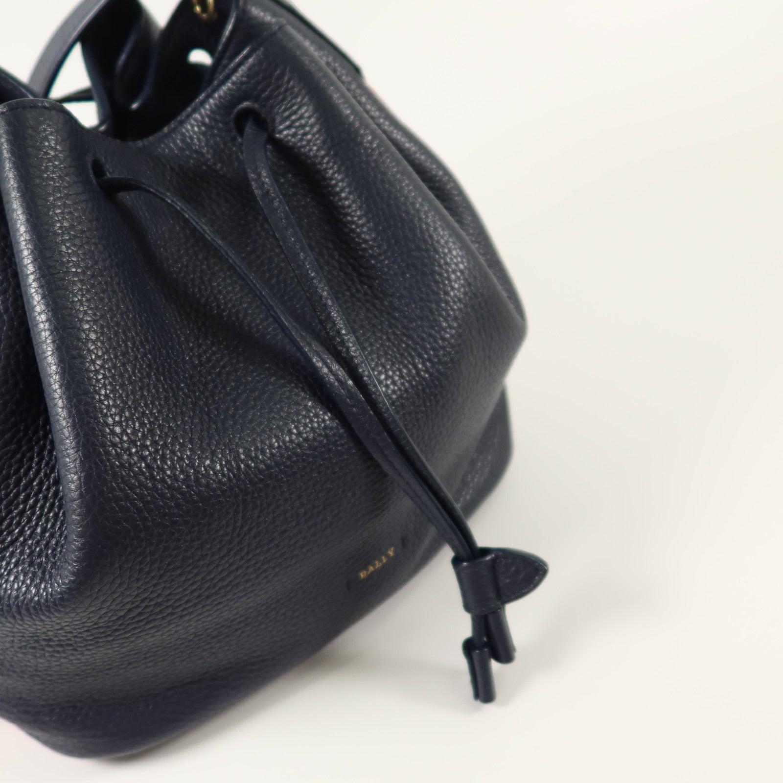 BALLY 牛皮皮革2Way Shoulder Bag金扣手挽肩背兩用袋