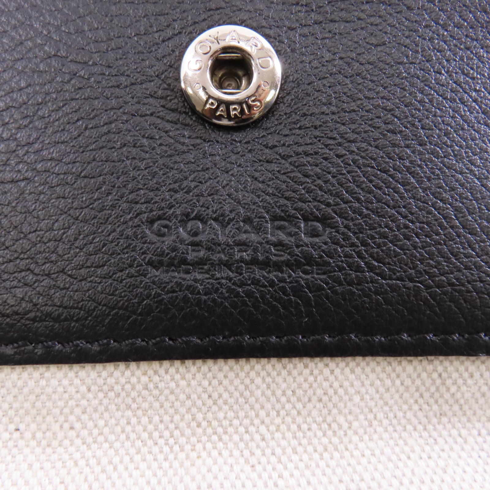 GOYARD 塗層帆布Saint Louis GM手挽袋黑色/棕色/白色