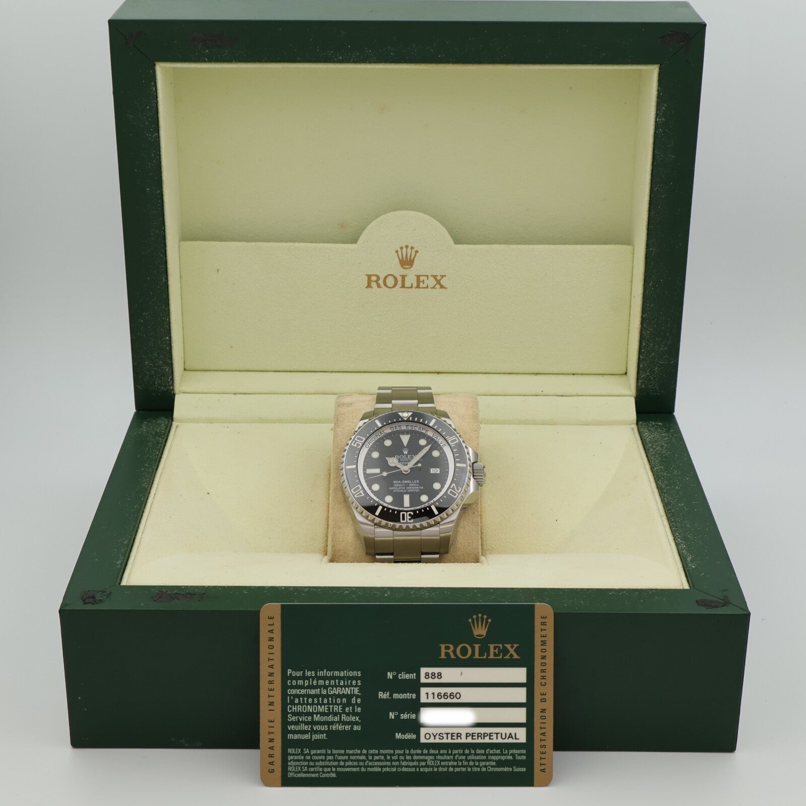 ROLEX Sea Dweller 116660