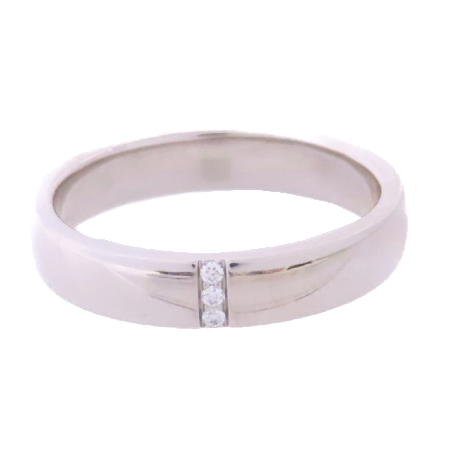 HARRY WINSTON PT950鉑金/鑽石Diamond Ring戒指US#8.75