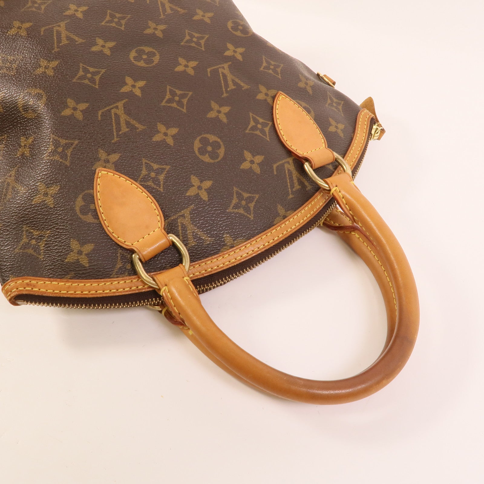 LOUIS VUITTON Monogram Lockit金扣手挽袋