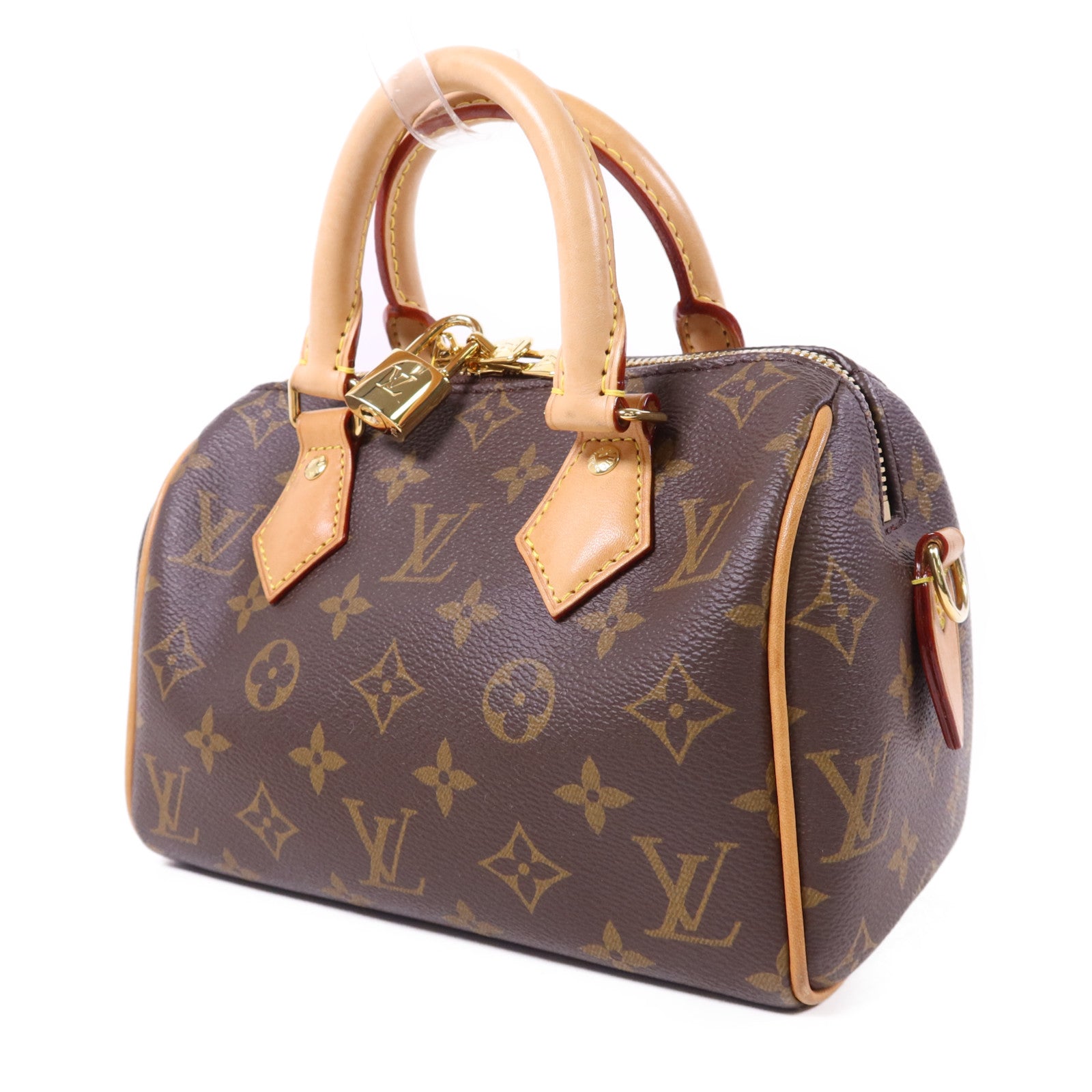 LOUIS VUITTON Monogram Speedy Bandouliere 20金扣手挽肩背兩用袋