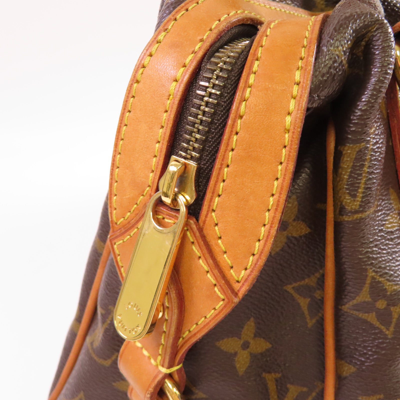 LOUIS VUITTON 【激減優惠】Monogram Stresa PM Shoulder Bag金扣肩背袋啡色