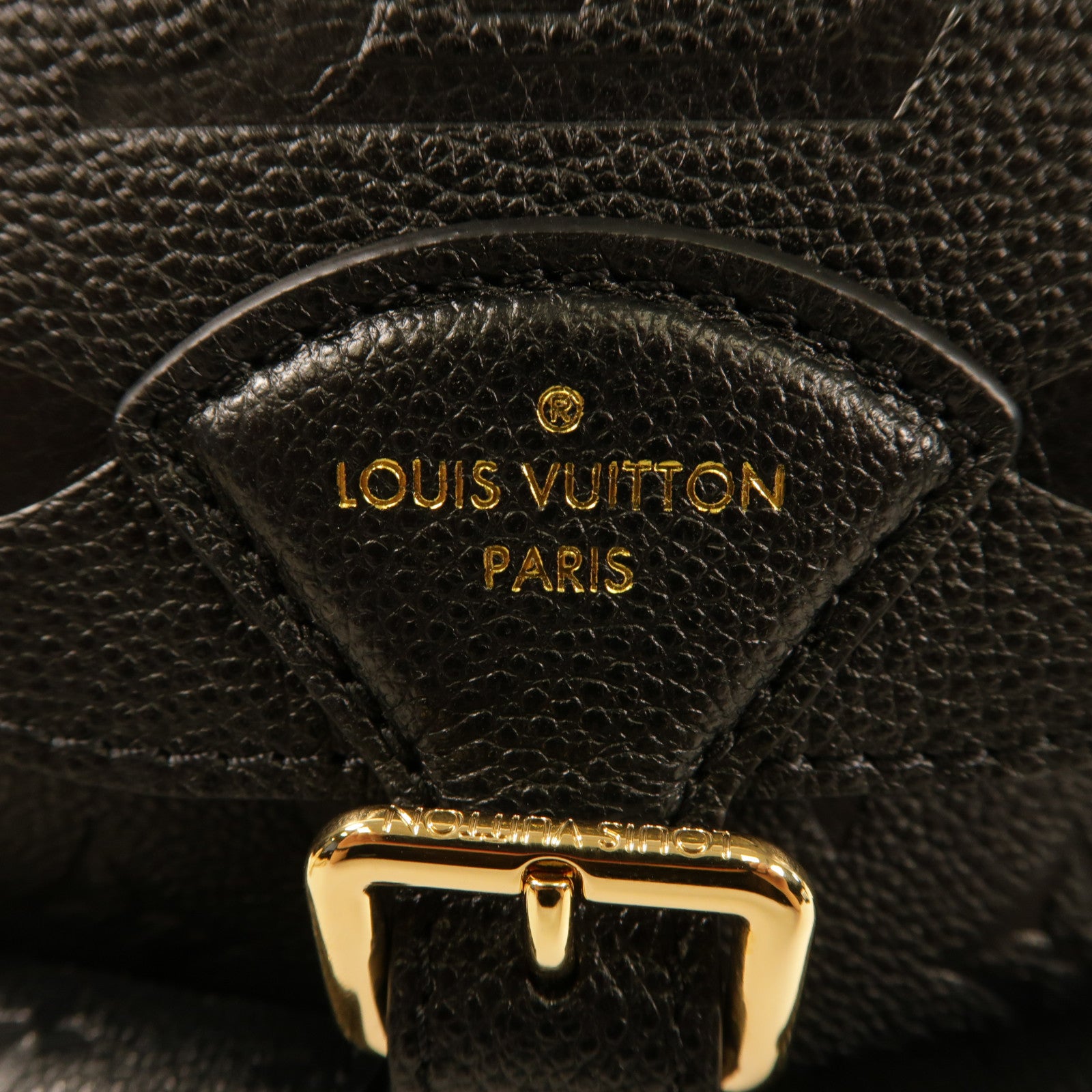 LOUIS VUITTON 【激減優惠】Monogram Empreinte Backup金扣背包