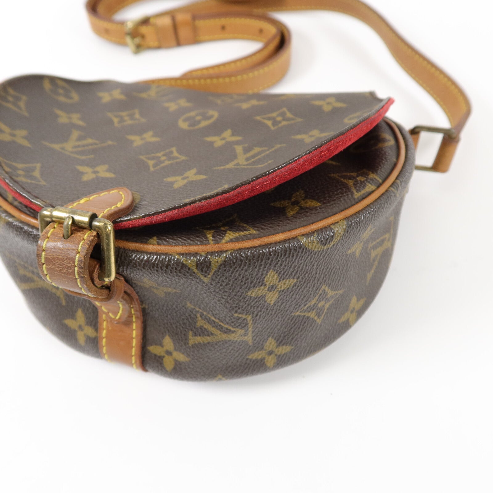LOUIS VUITTON Monogram Tambourine金扣肩背袋