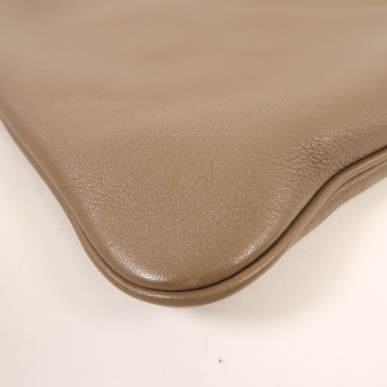 HERMES 【激減優惠】Swift皮革Aline Mini銀扣肩背袋Etoupe