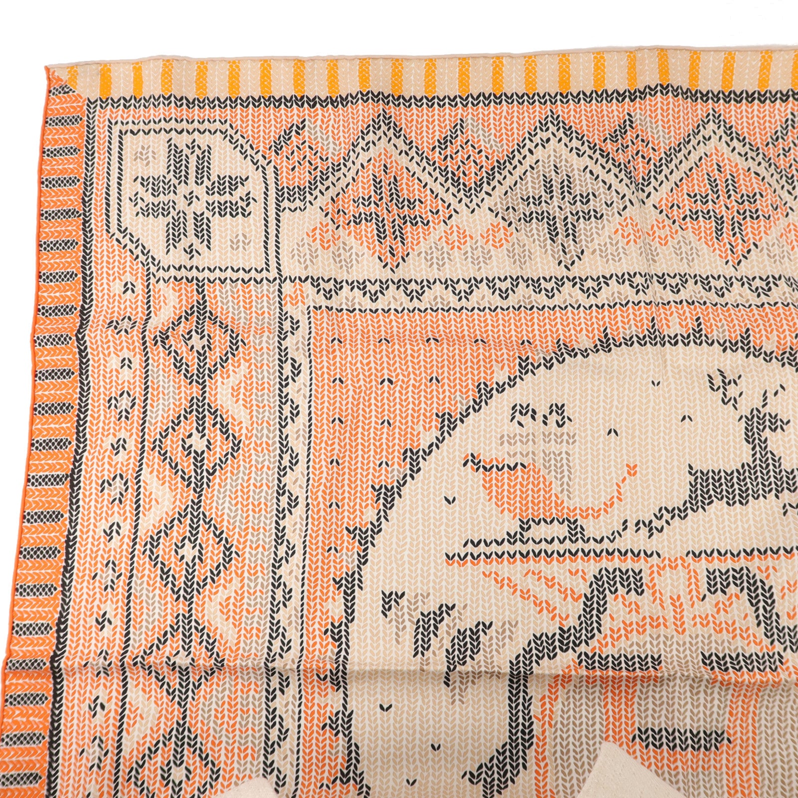HERMES 絲質Scarf 90X90絲巾