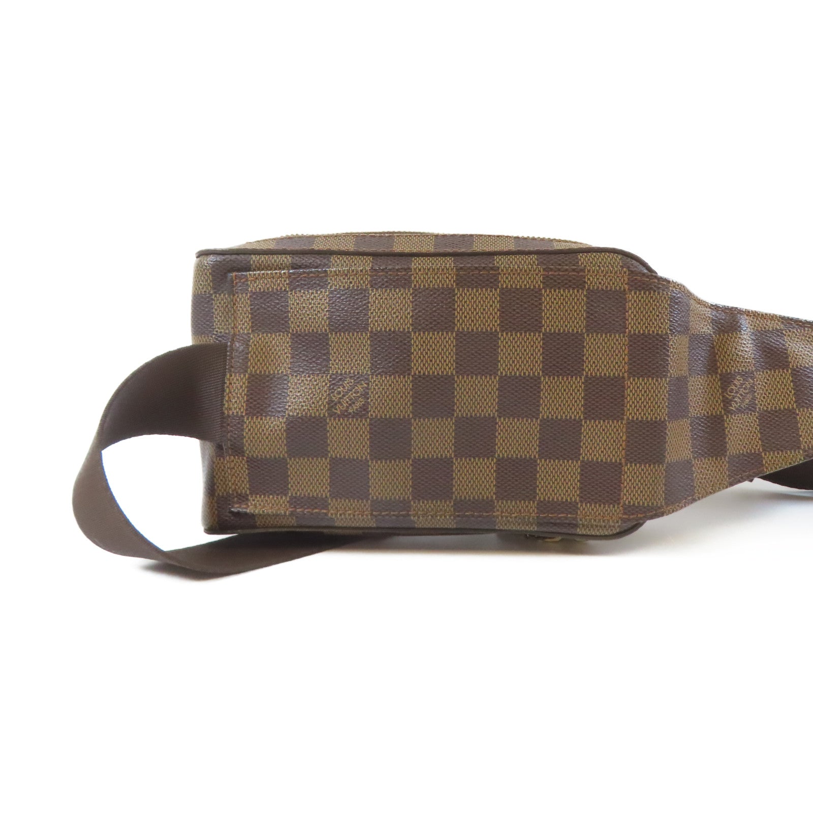 LOUIS VUITTON 【激減優惠】Damier Geronimos金扣腰包啡色