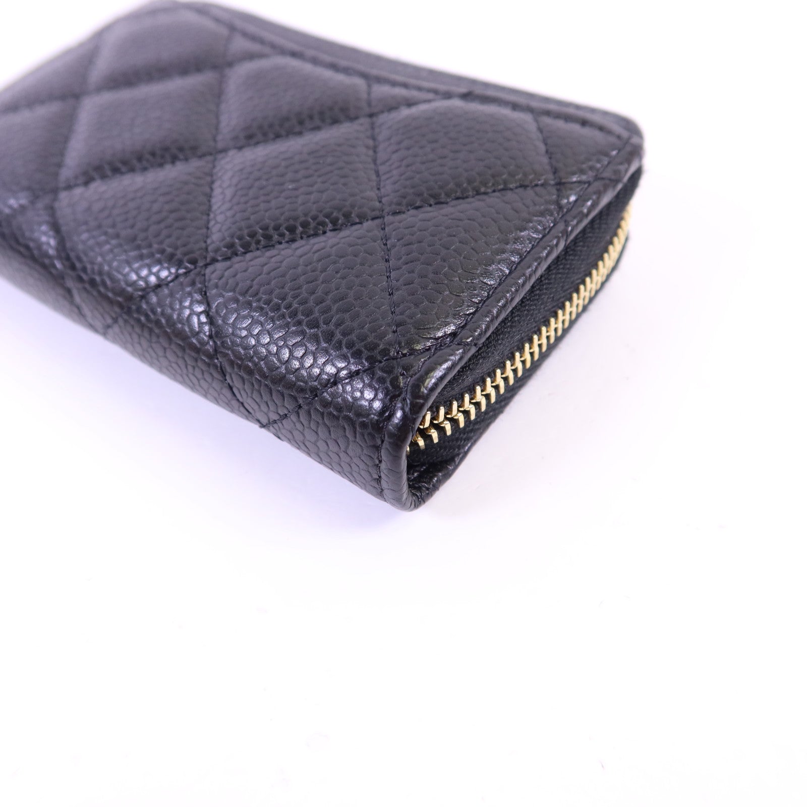 CHANEL 牛皮皮革Card Case金扣卡片套