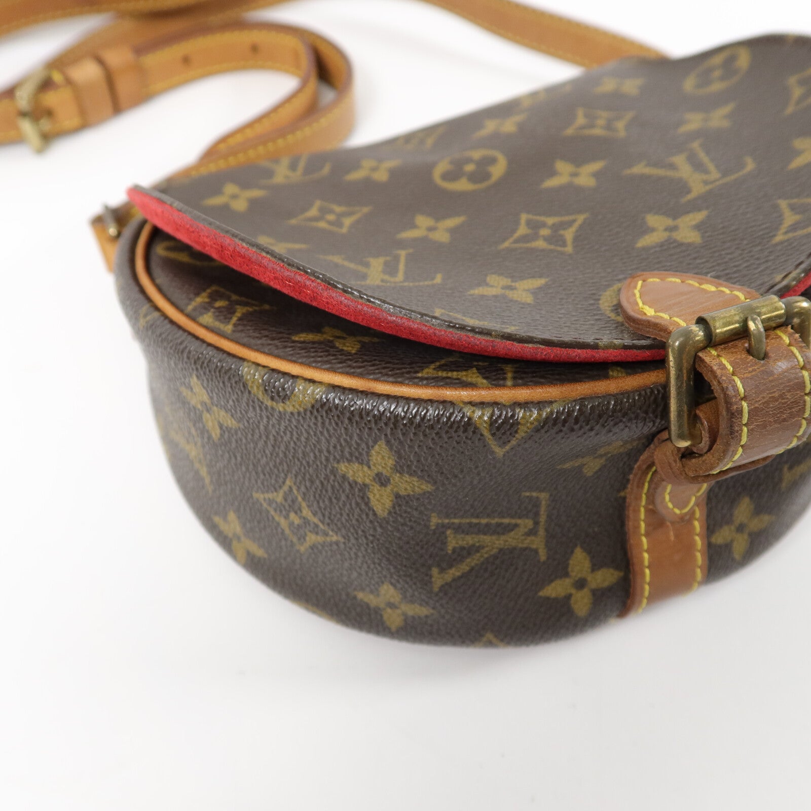 LOUIS VUITTON Monogram Tambourine金扣肩背袋