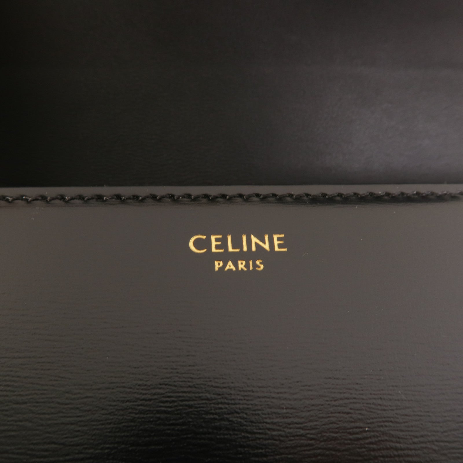 CELINE 牛皮皮革Teen Triomphe肩背袋
