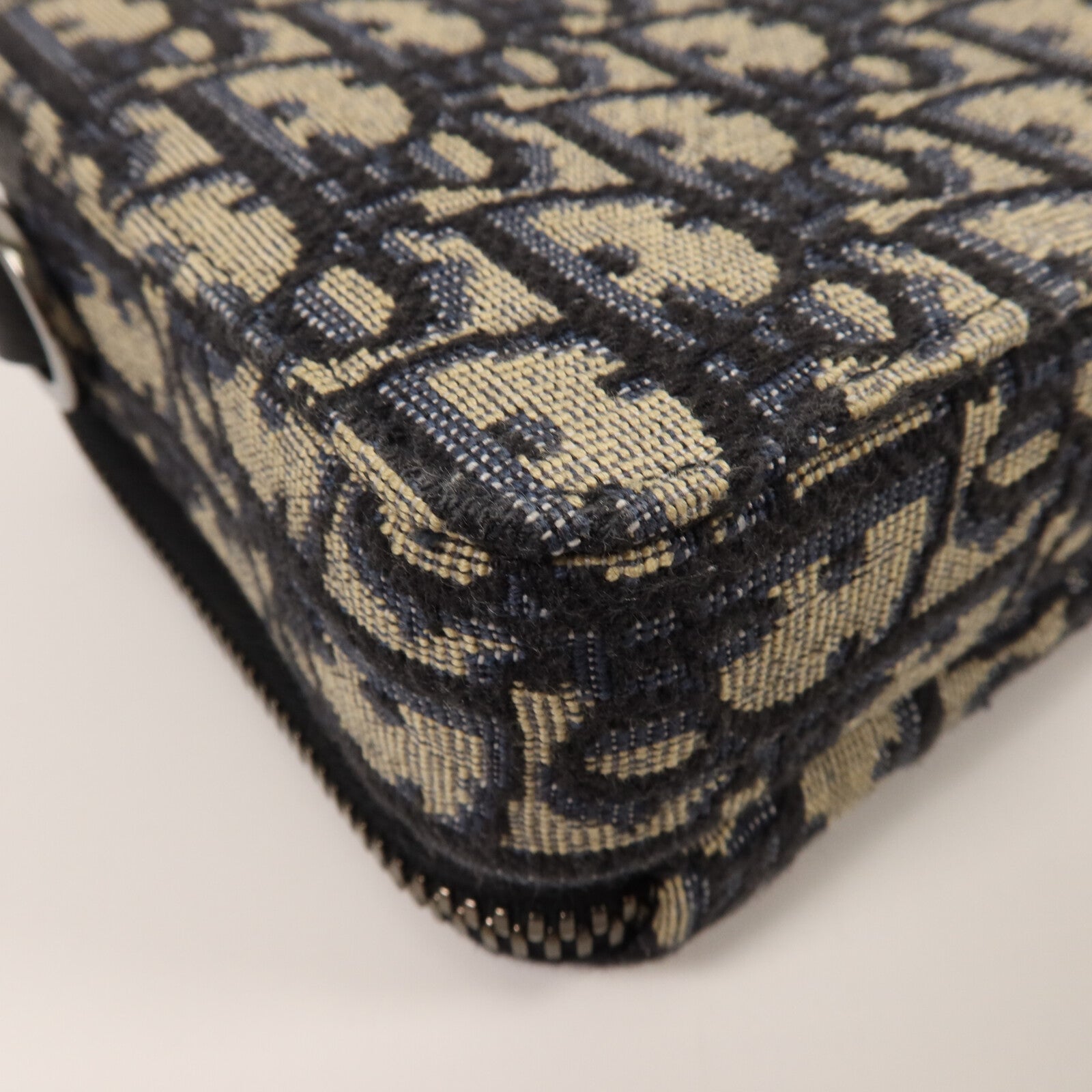 Dior 帆布Zipped Pouch With Strap肩背袋