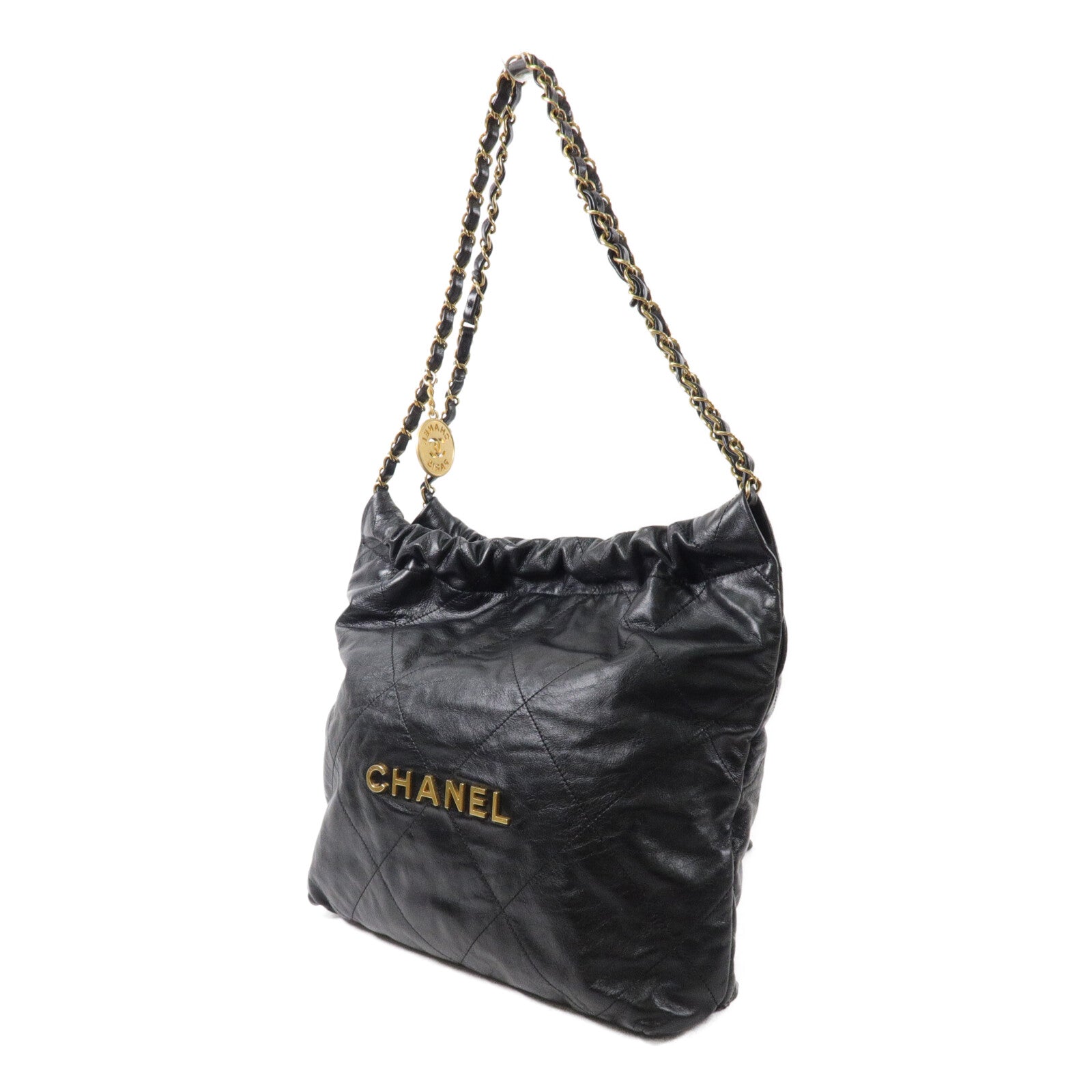CHANEL 牛皮皮革Chanel 22 Small鏈帶肩背袋
