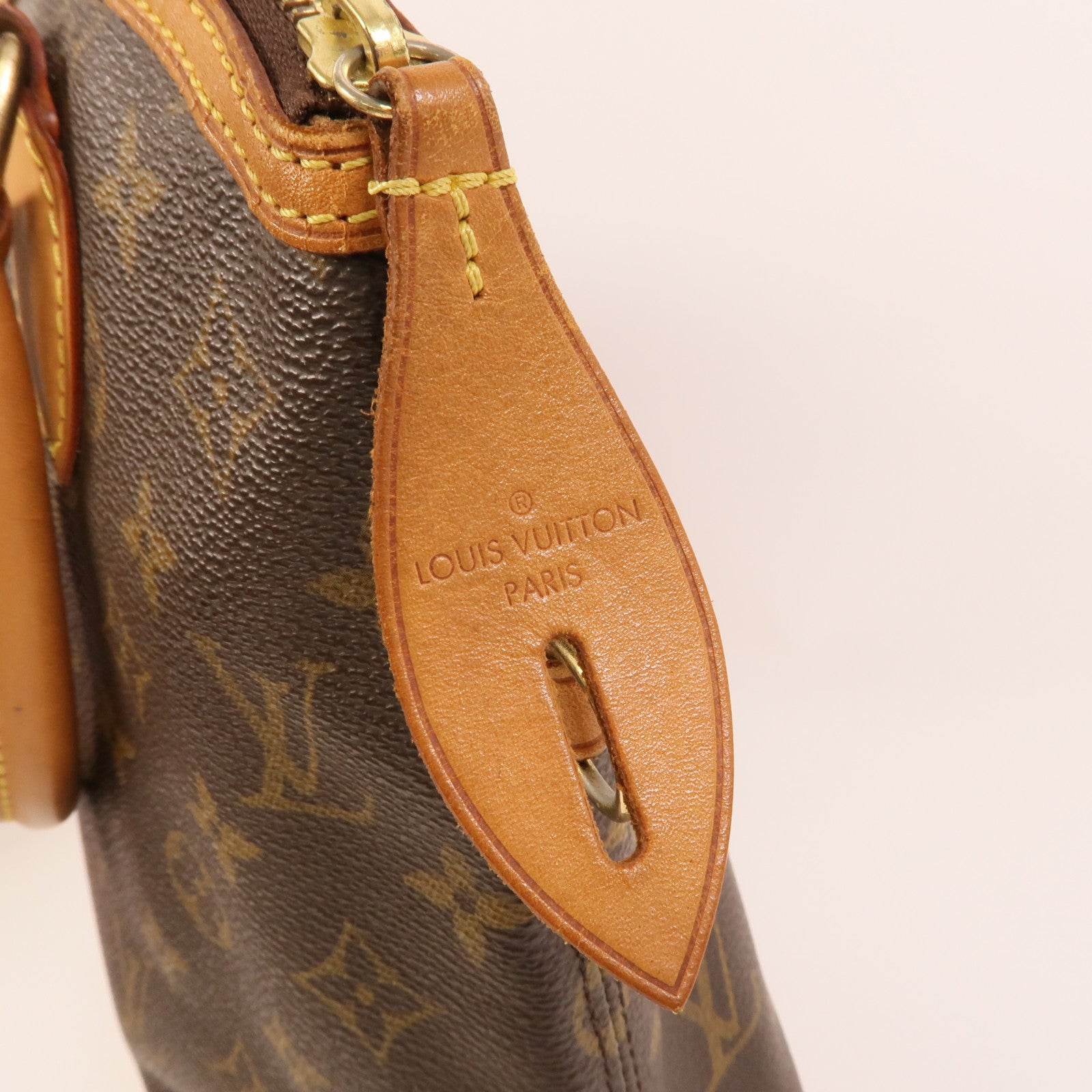 LOUIS VUITTON Monogram Lockit金扣手挽袋