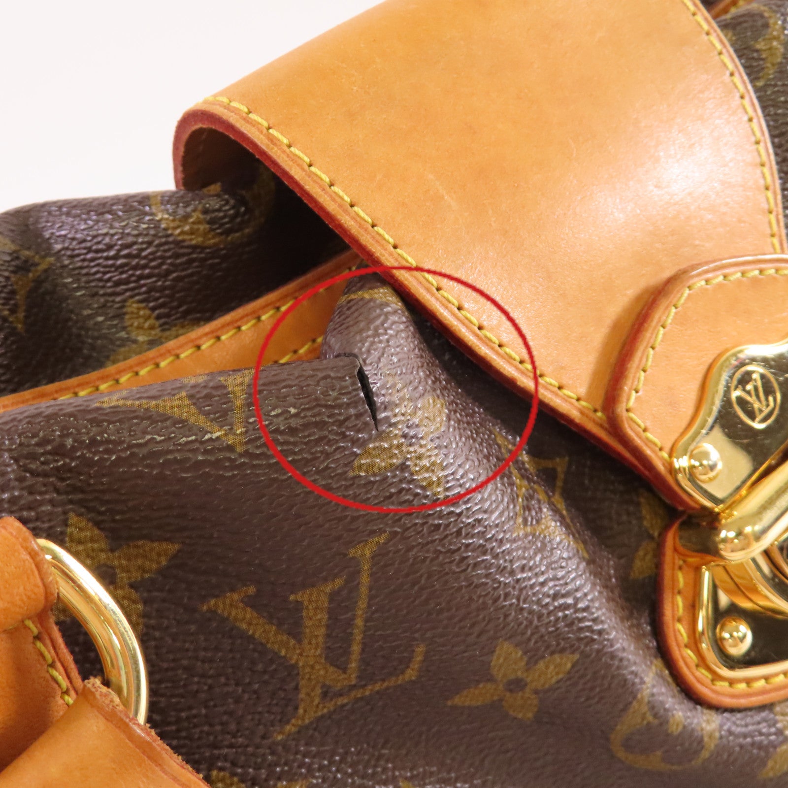 LOUIS VUITTON 【激減優惠】Monogram Stresa PM Shoulder Bag金扣肩背袋啡色