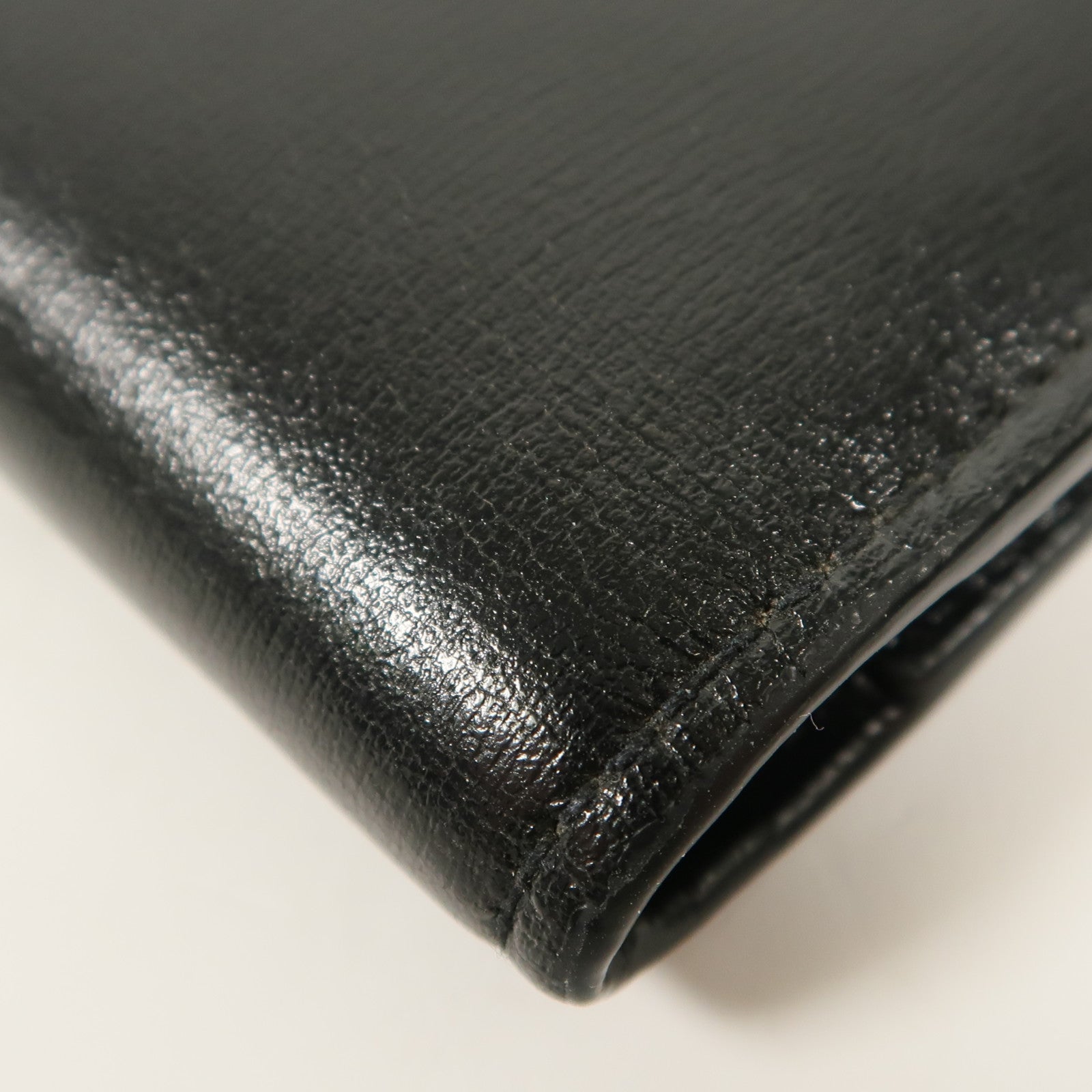 SAINT LAURENT 牛皮皮革Wallet金扣錢包