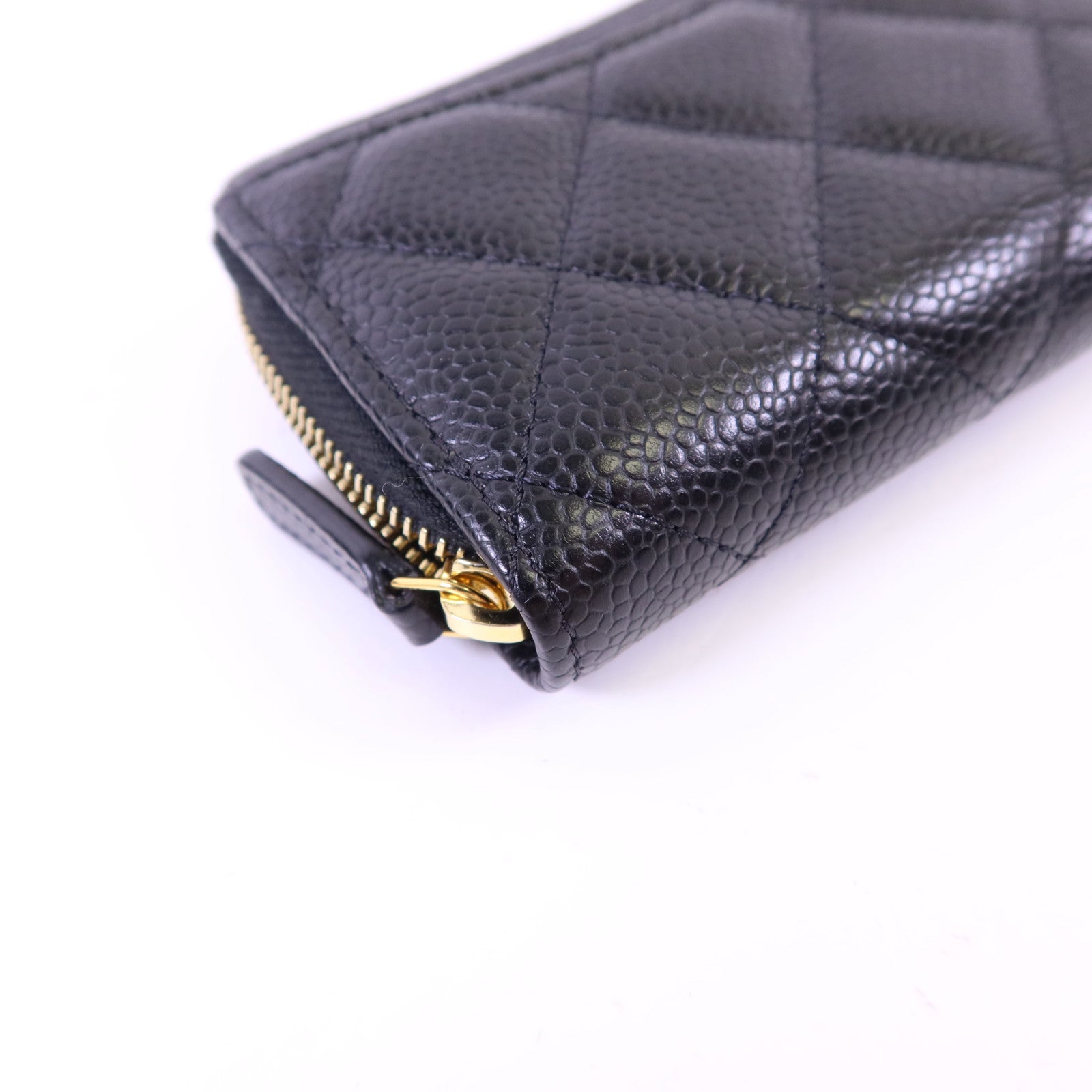 CHANEL 牛皮皮革Card Case金扣卡片套