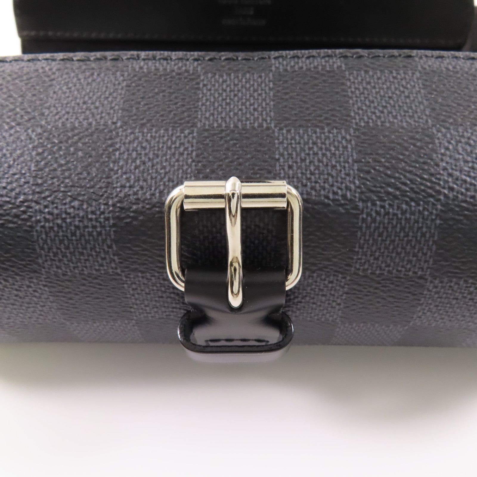 LOUIS VUITTON LV SHW Watch Case N41137 Damier Graphite Black