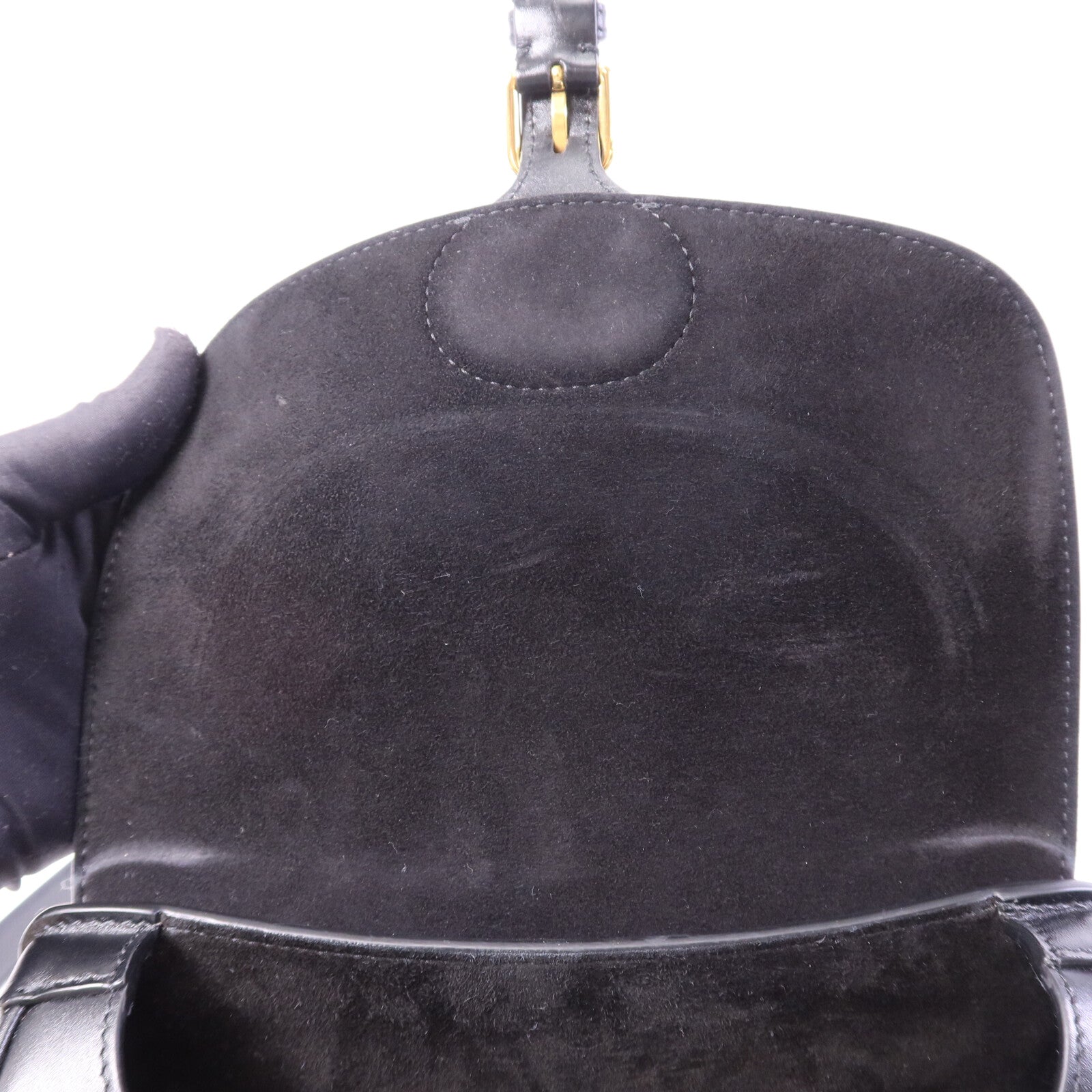 Dior 牛皮皮革Bobby Bag金扣肩背袋