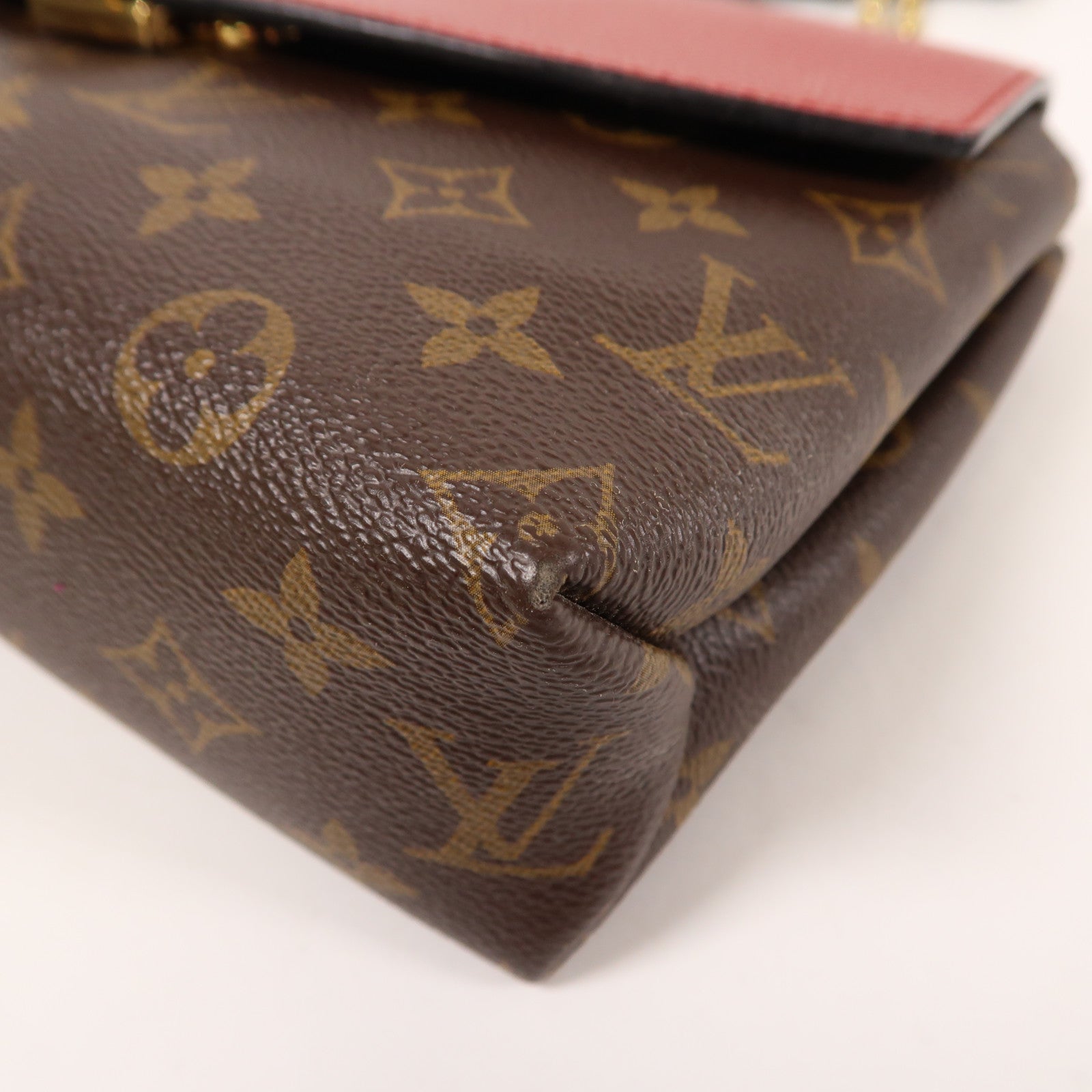 LOUIS VUITTON Monogram Saint Placide金扣肩背袋