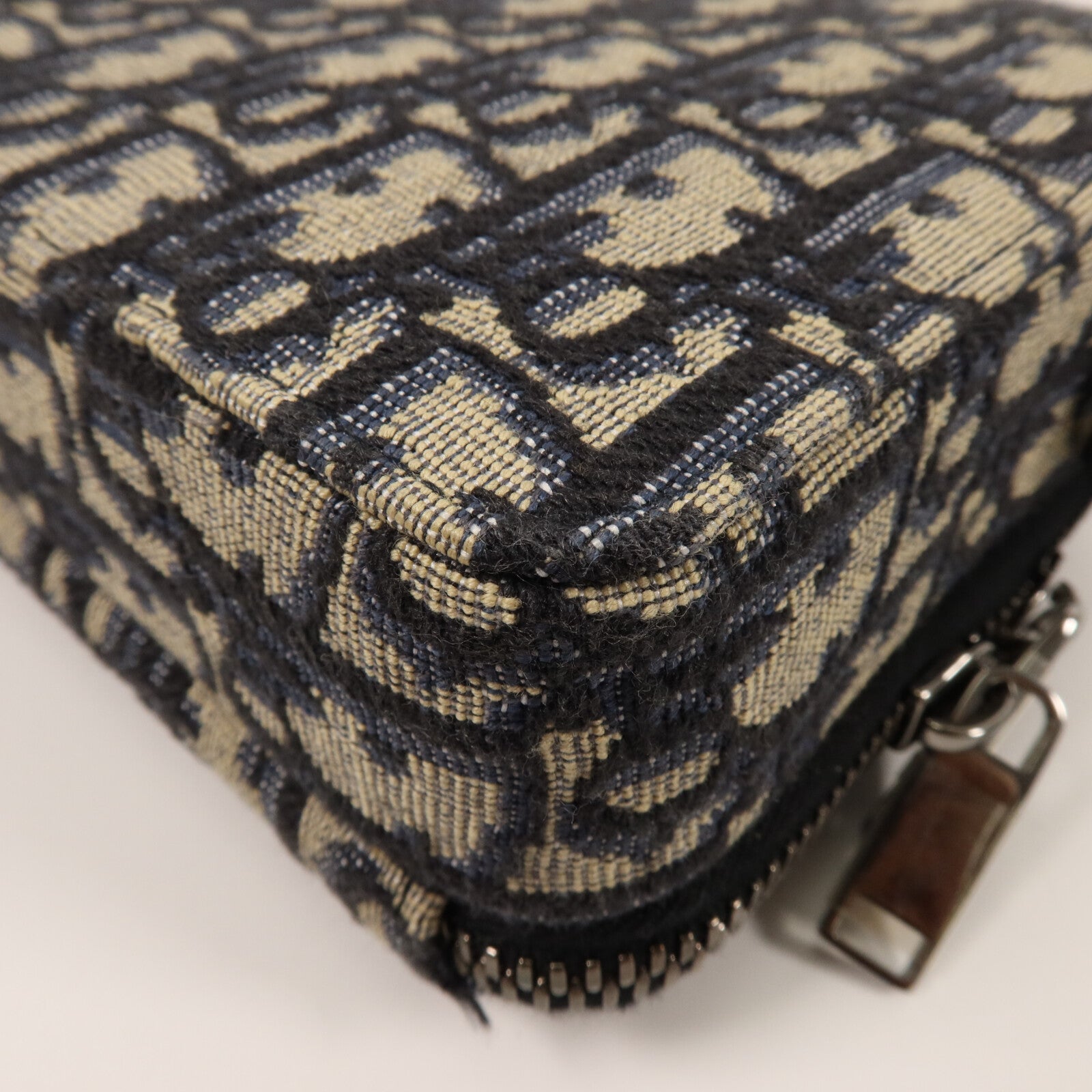 Dior 帆布Zipped Pouch With Strap肩背袋
