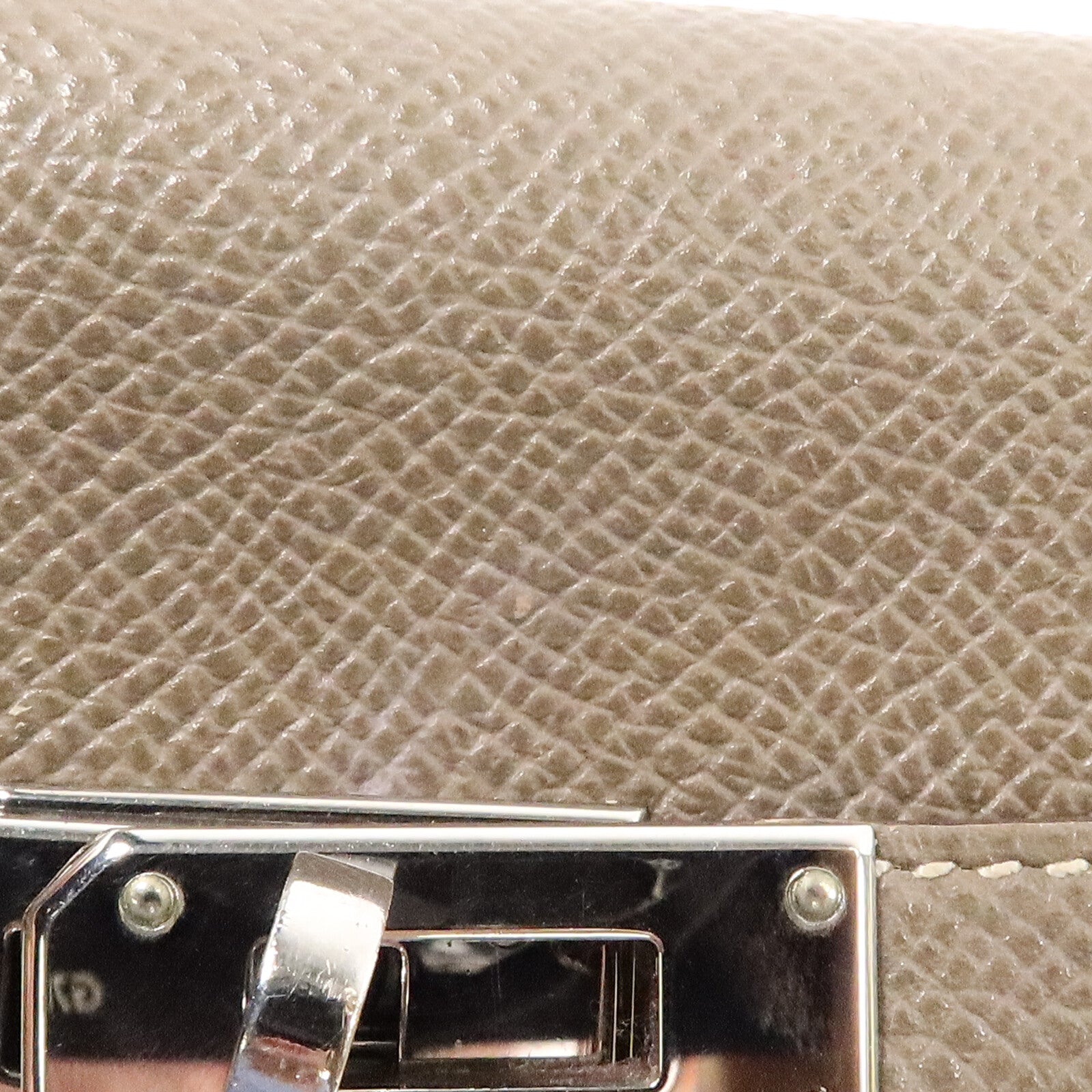 HERMES Epsom皮革Kelly Wallet長錢包
