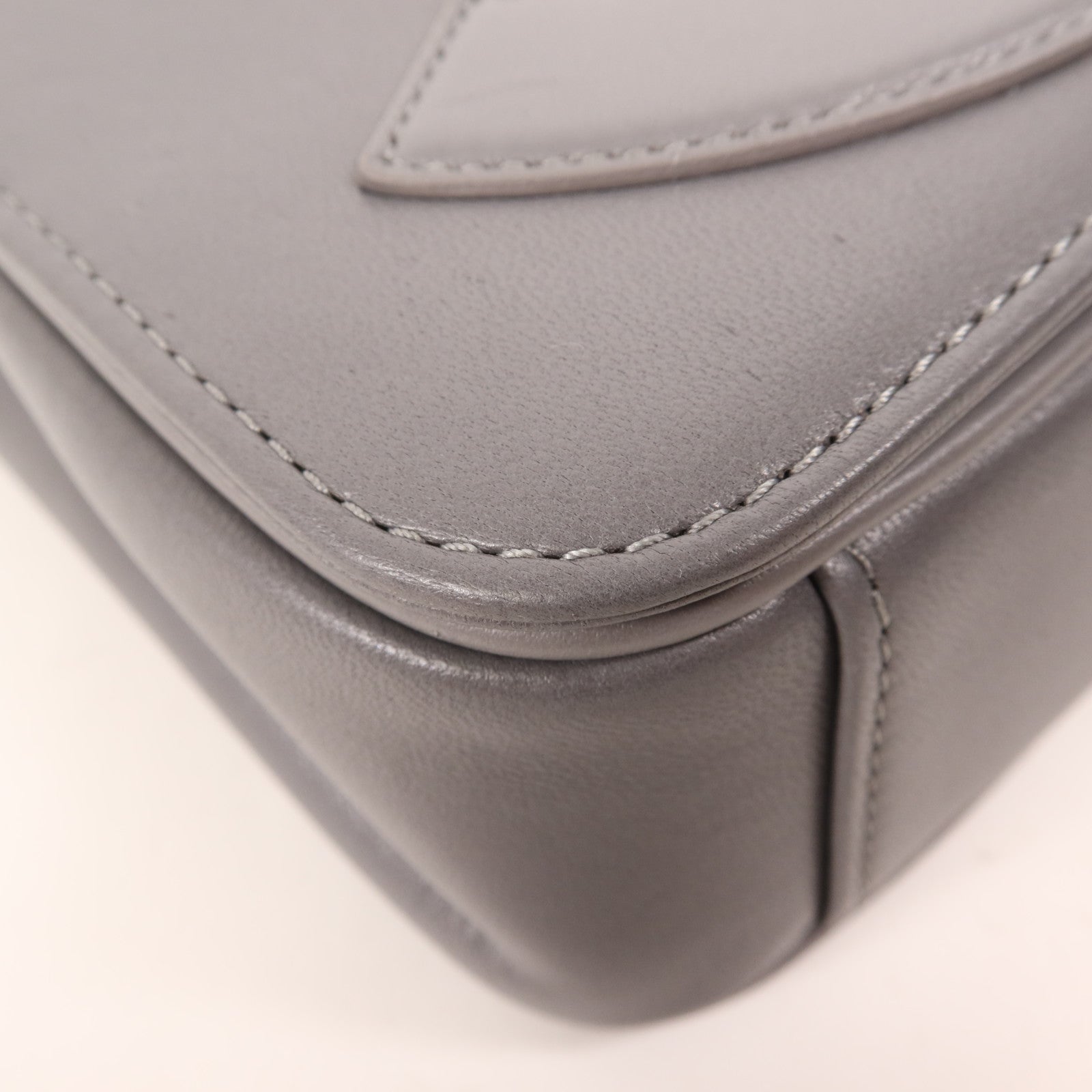 CHANEL 羊皮皮革CC Mania Flap金扣鏈帶肩背袋